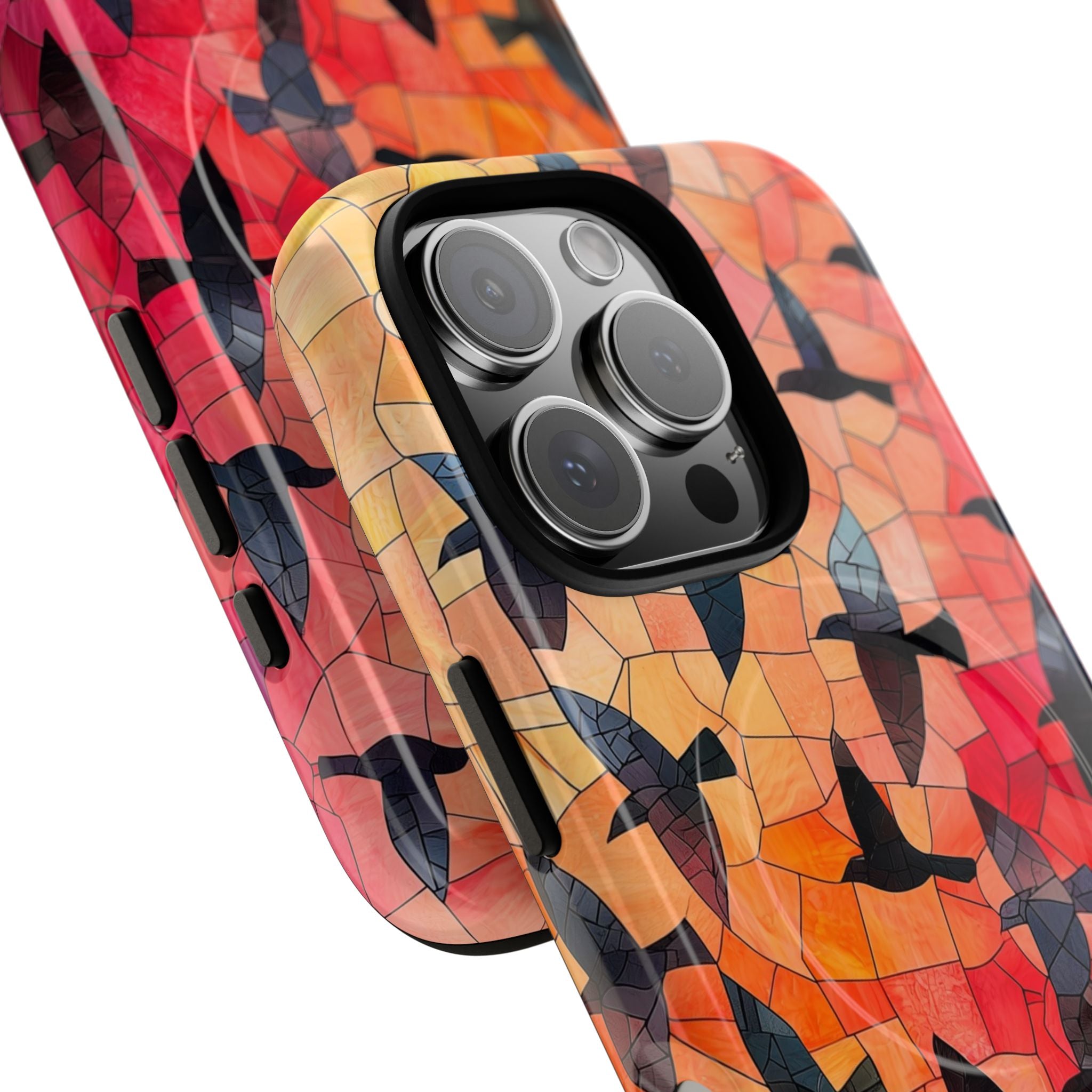 Ember Mosaic Wings · Θωρακισμένη+ Θήκη για iPhone · Magsafe