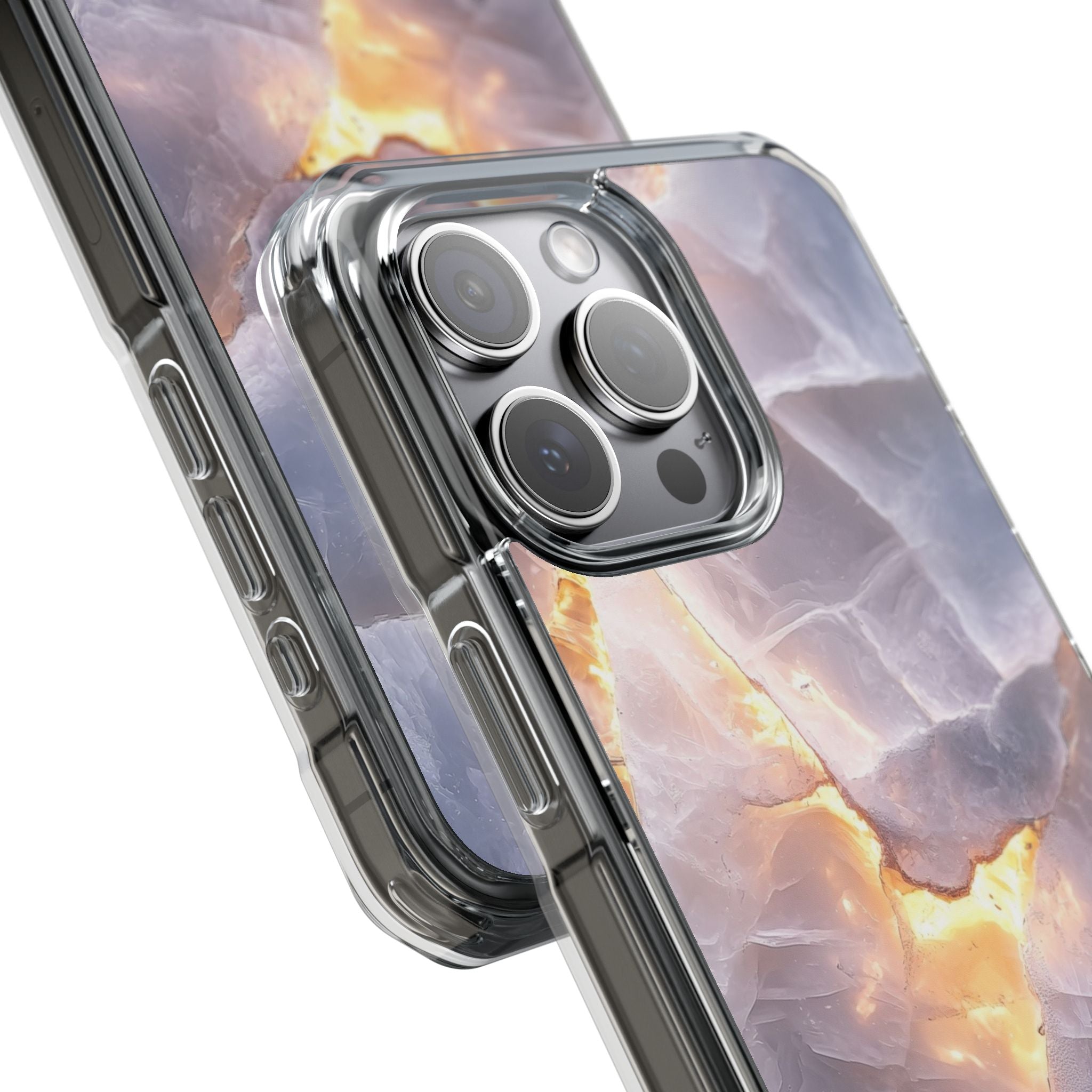 Crystal Veins iPhone 15 Pro Max Cover - Impact