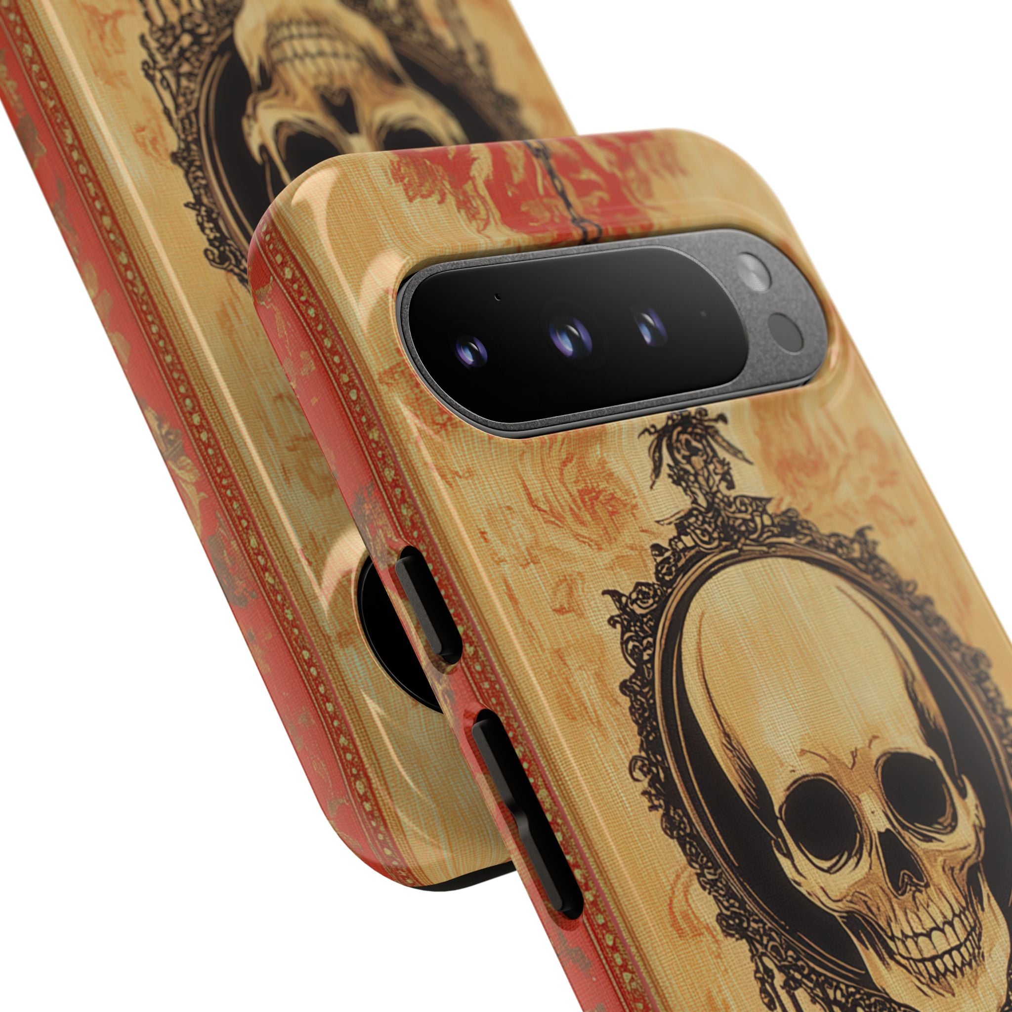 Totenkopf-Anhänger Google Pixel 9 Pro XL Case - Tough