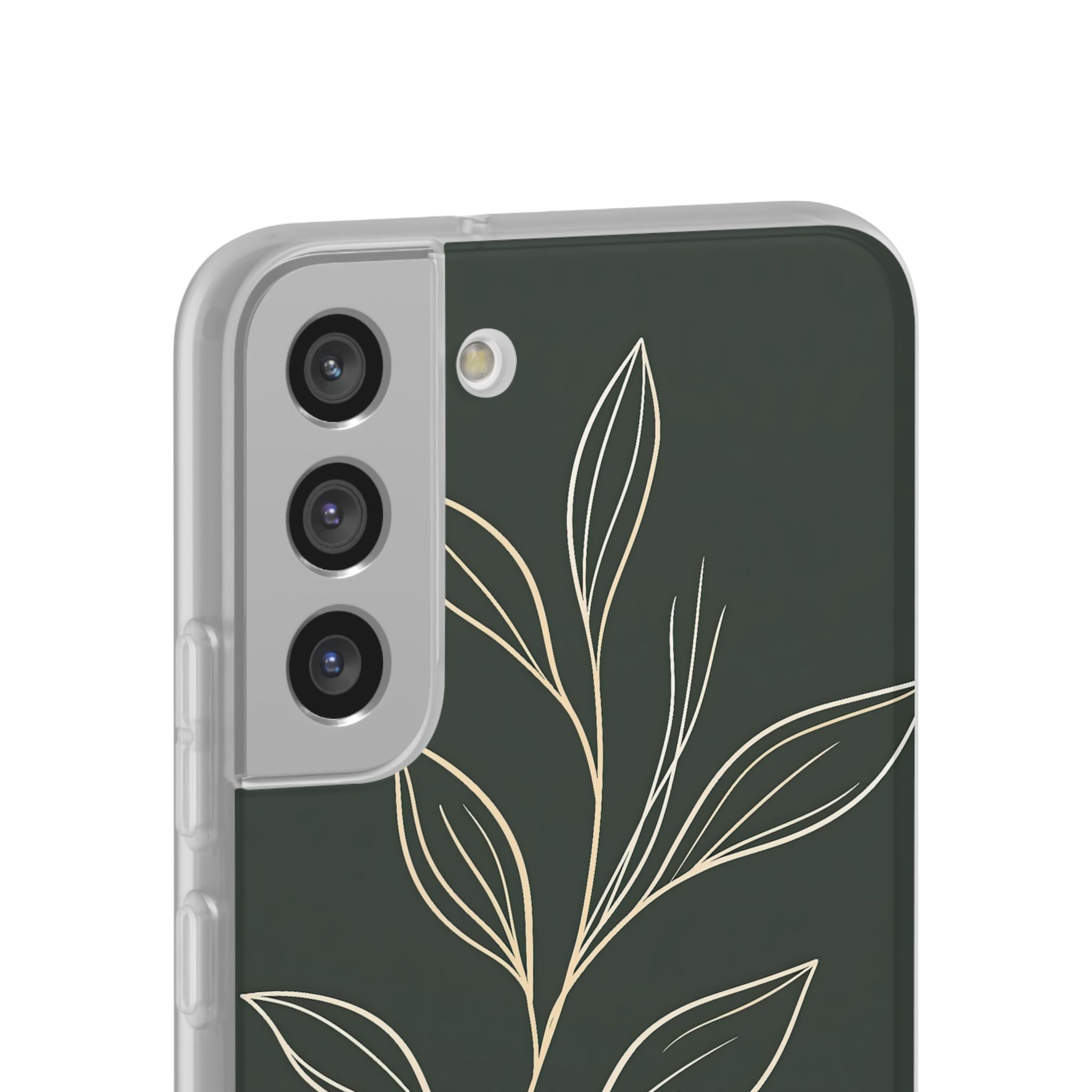 Green Lite Phone Case for Samsung - Deep Moss Willow