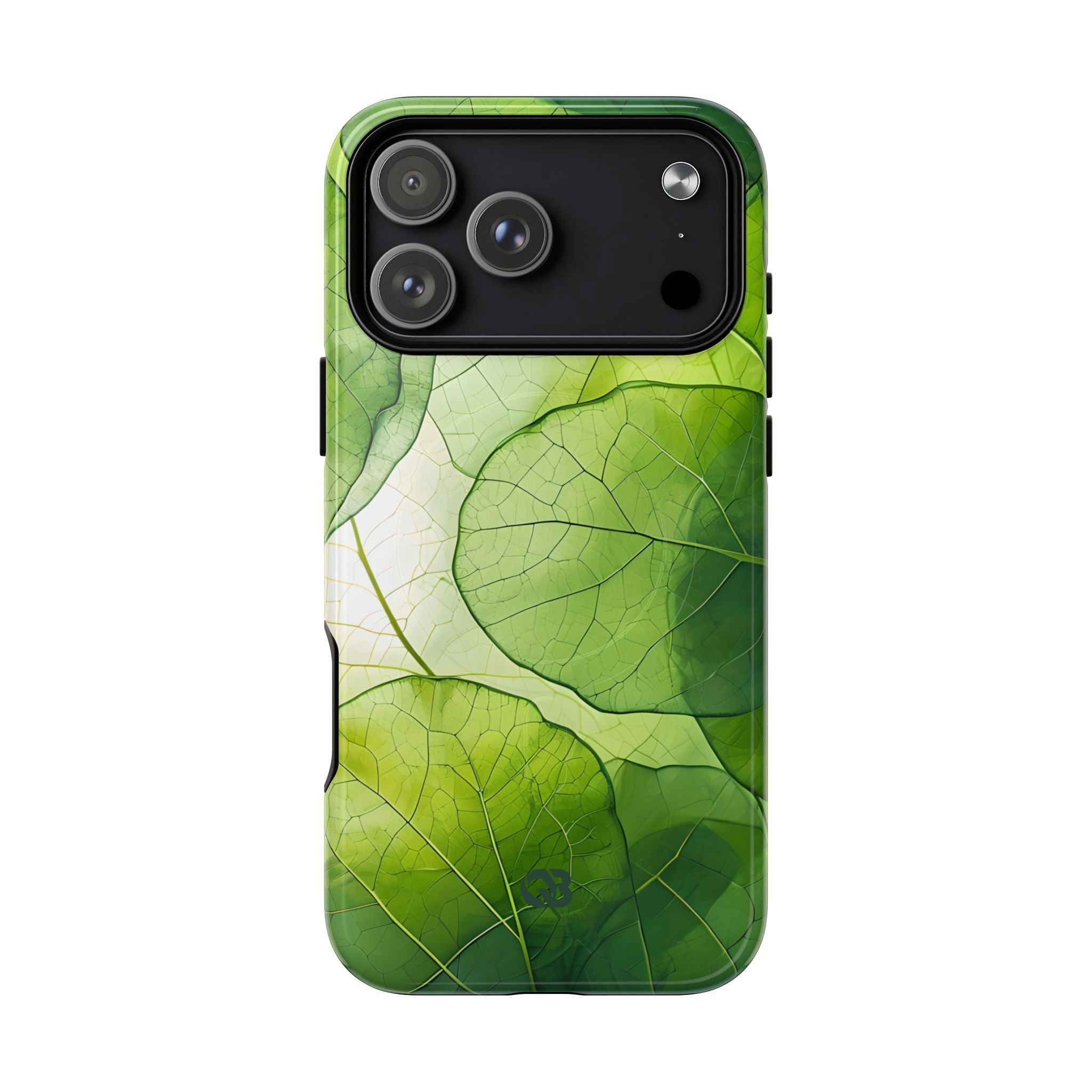 Emerald Leaf Veins · Tough+ Magsafe