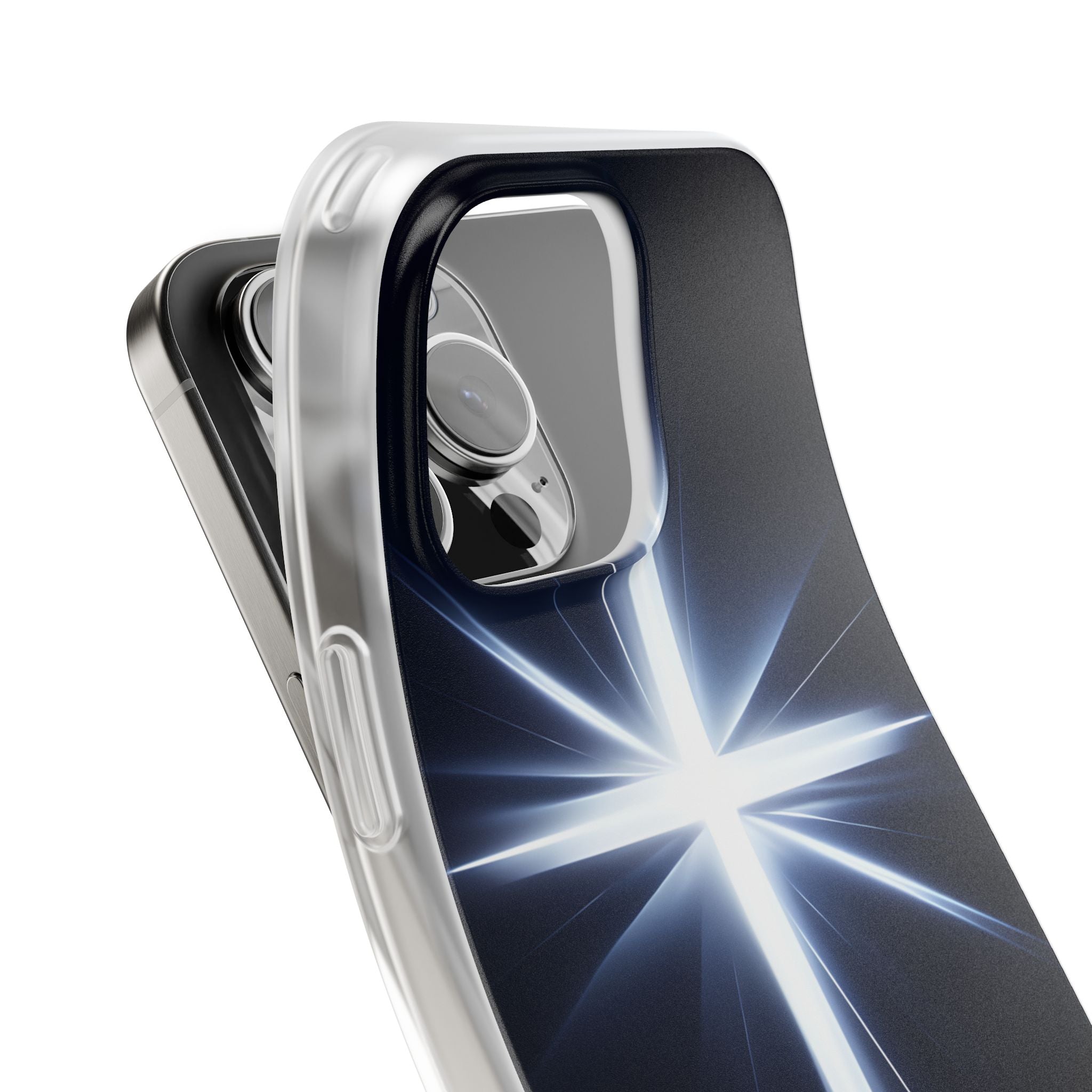 Leuchtendes Crossburst iPhone 16 Pro Max Case - Soft