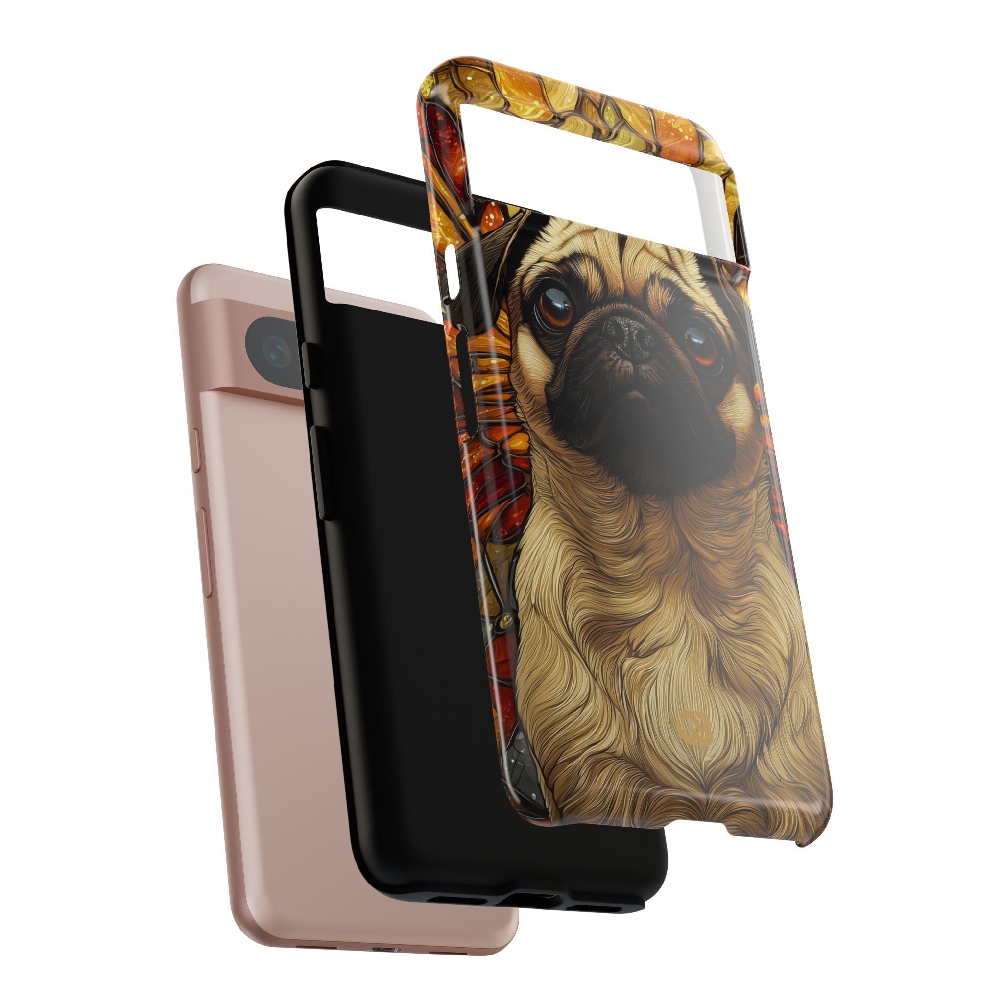 Amber Pug Divinity · Tough Phone Case for Google Pixel