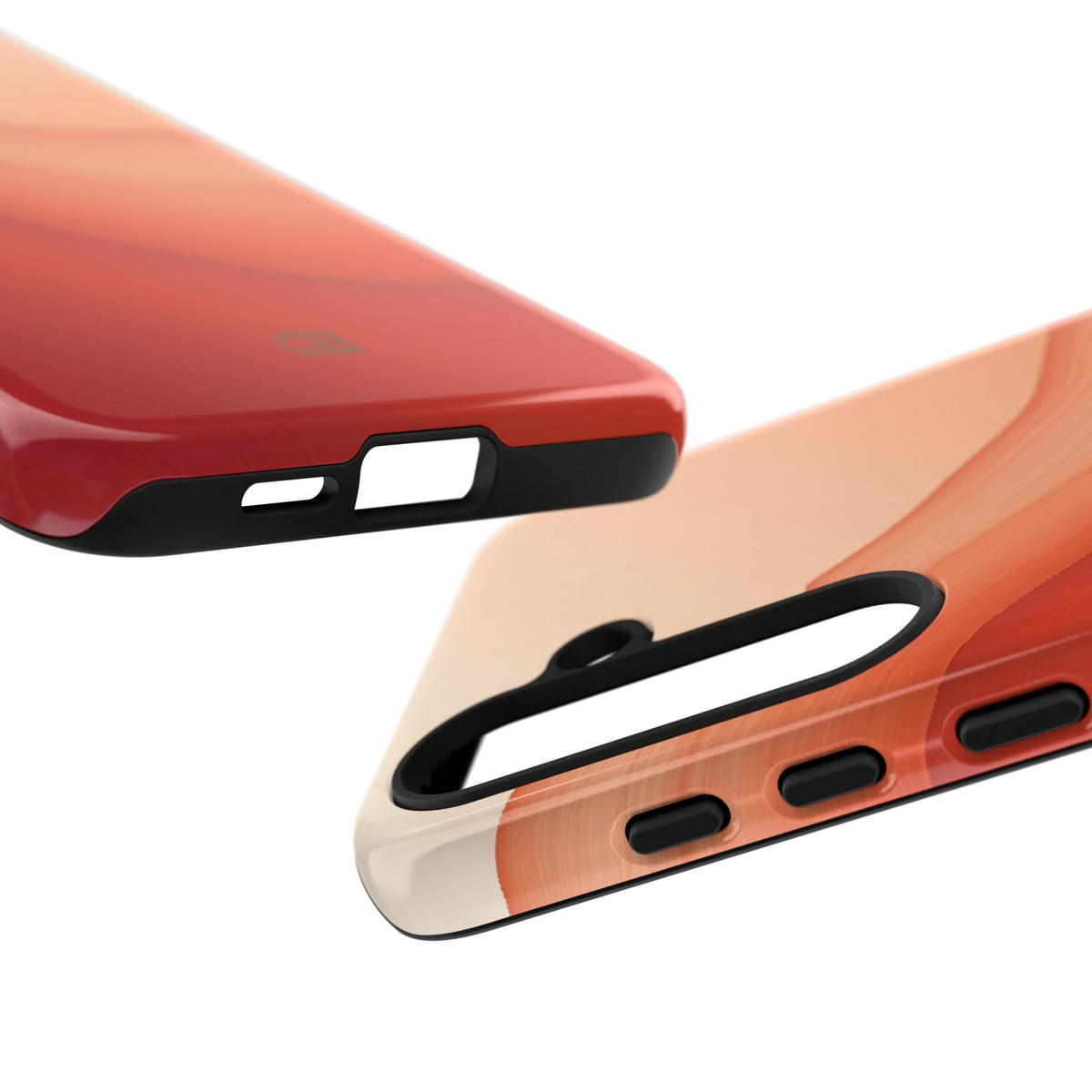 Terracotta Flow · Tough Phone Case for Samsung · Orange