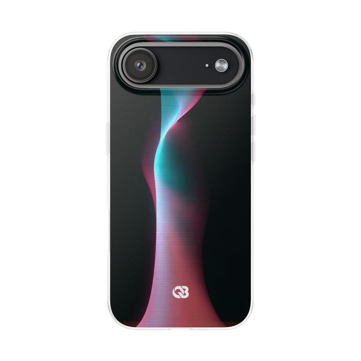 Neon Pixel Flow · Lite Phone Case for iPhone · Black