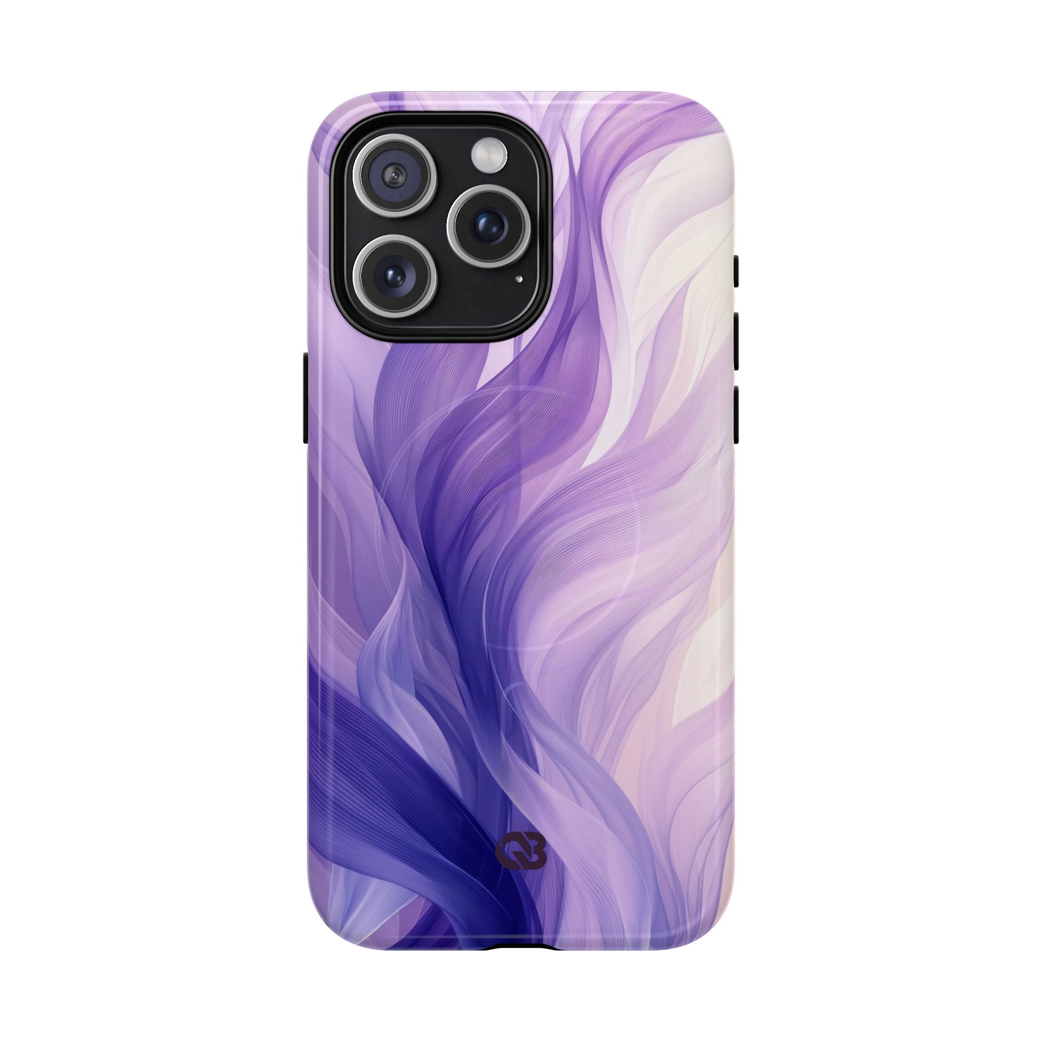 Amethyst Silk Waves · Tough+ Coque de téléphone pour iPhone · Magsafe