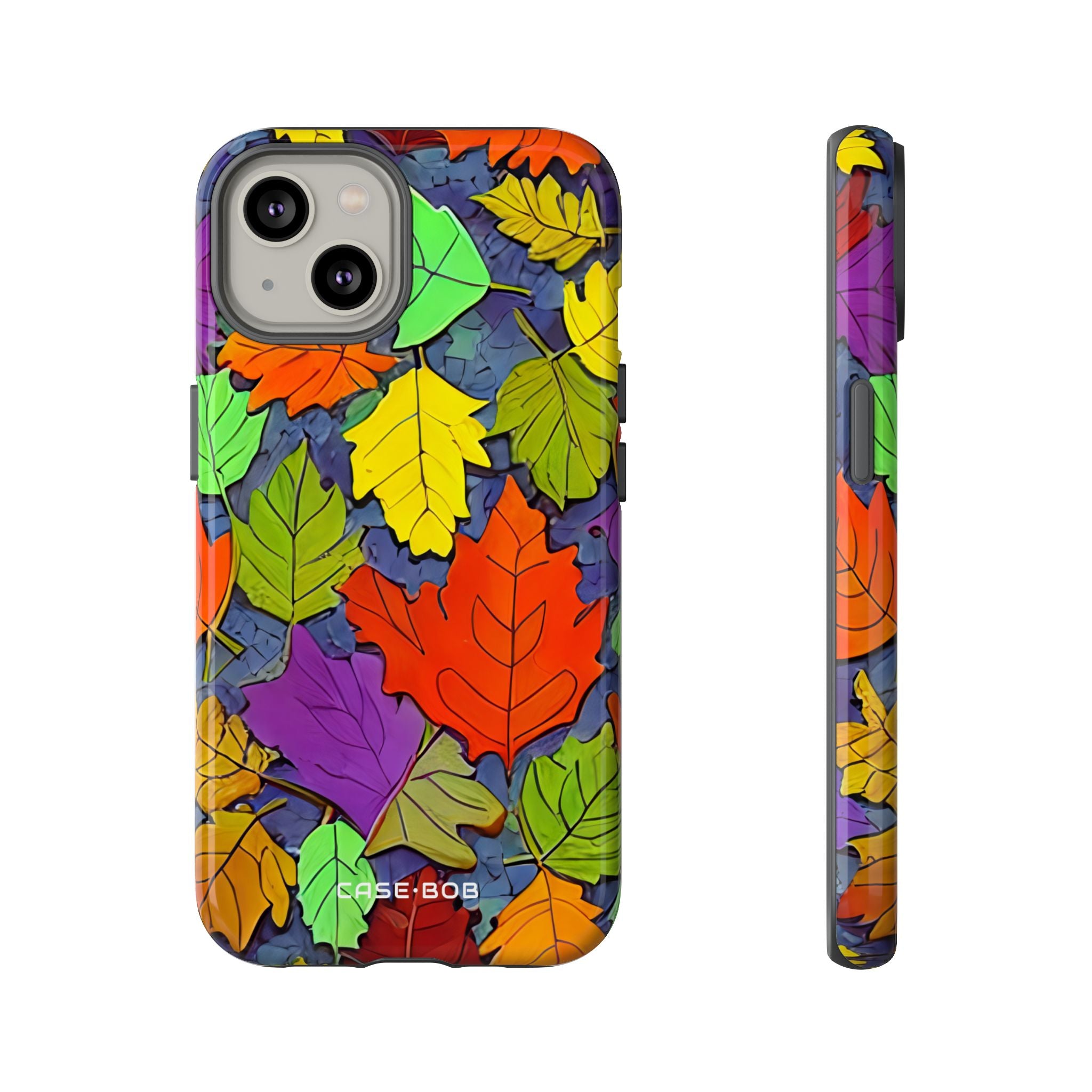 Vivid Leafburst iPhone 14 Cover - Tough