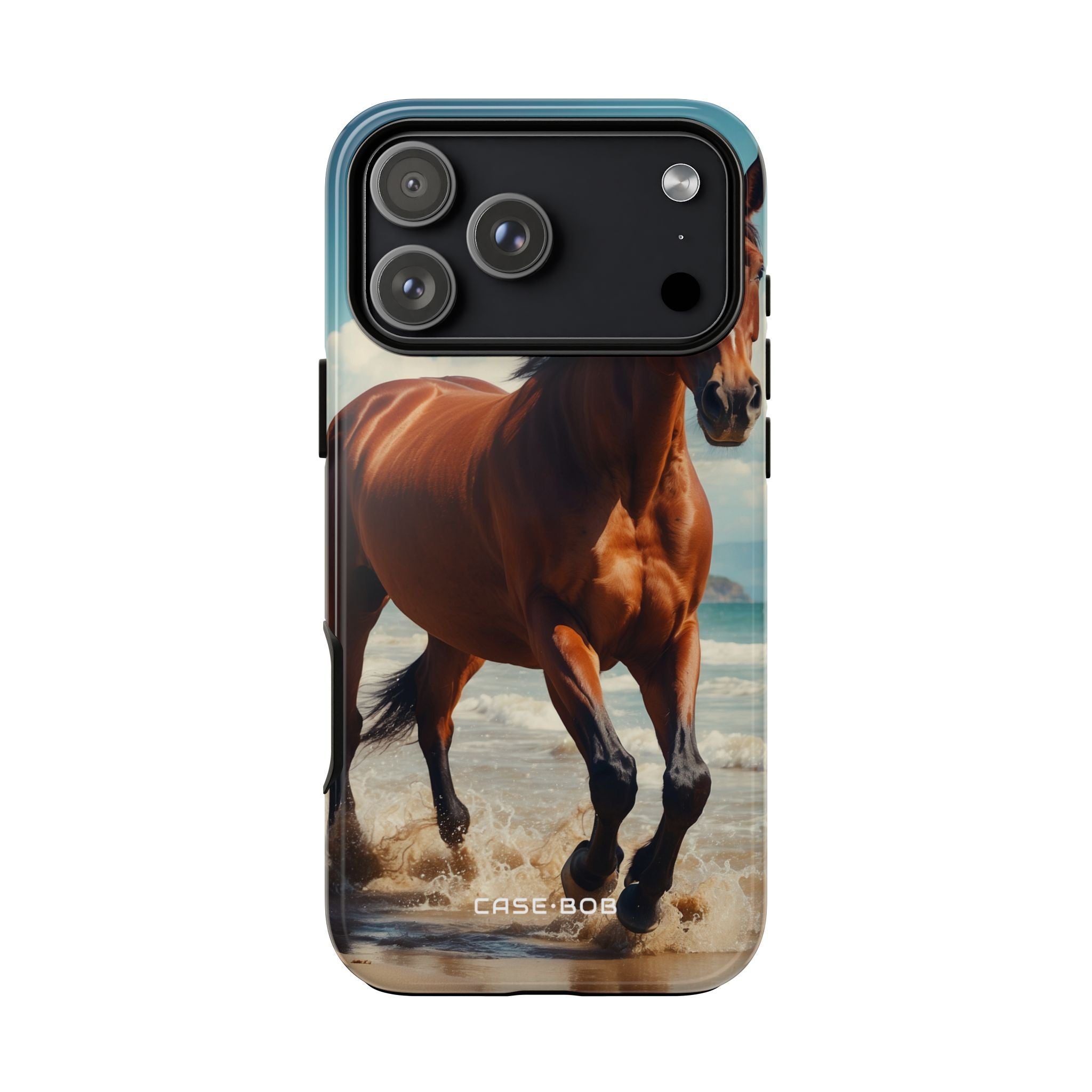Blazing Horse iPhone 17 Pro Max Case - Tough - CASE•BOB