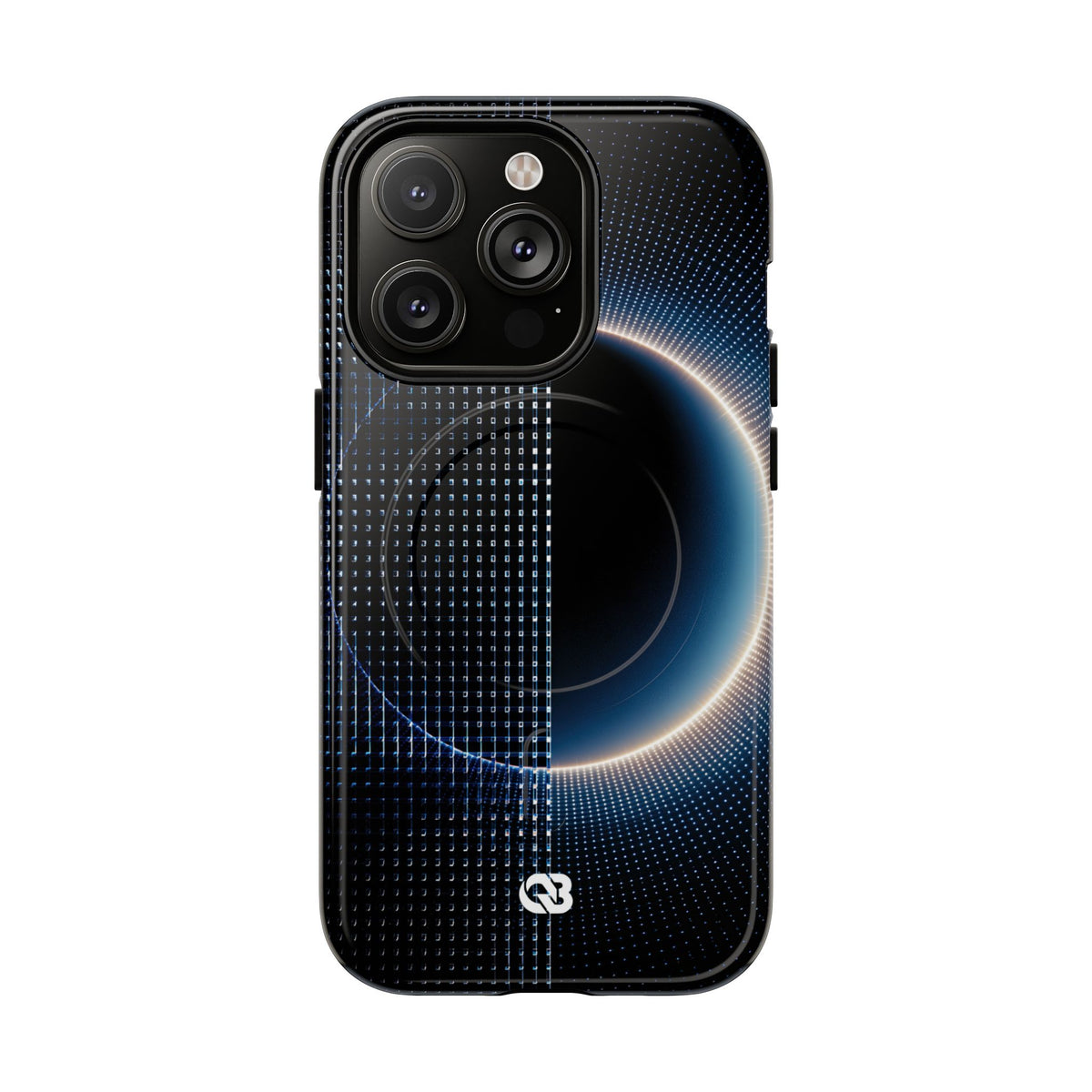 Luminous Meridian · Tough 2.0 Magnetic Phone Case for iPhone · Black
