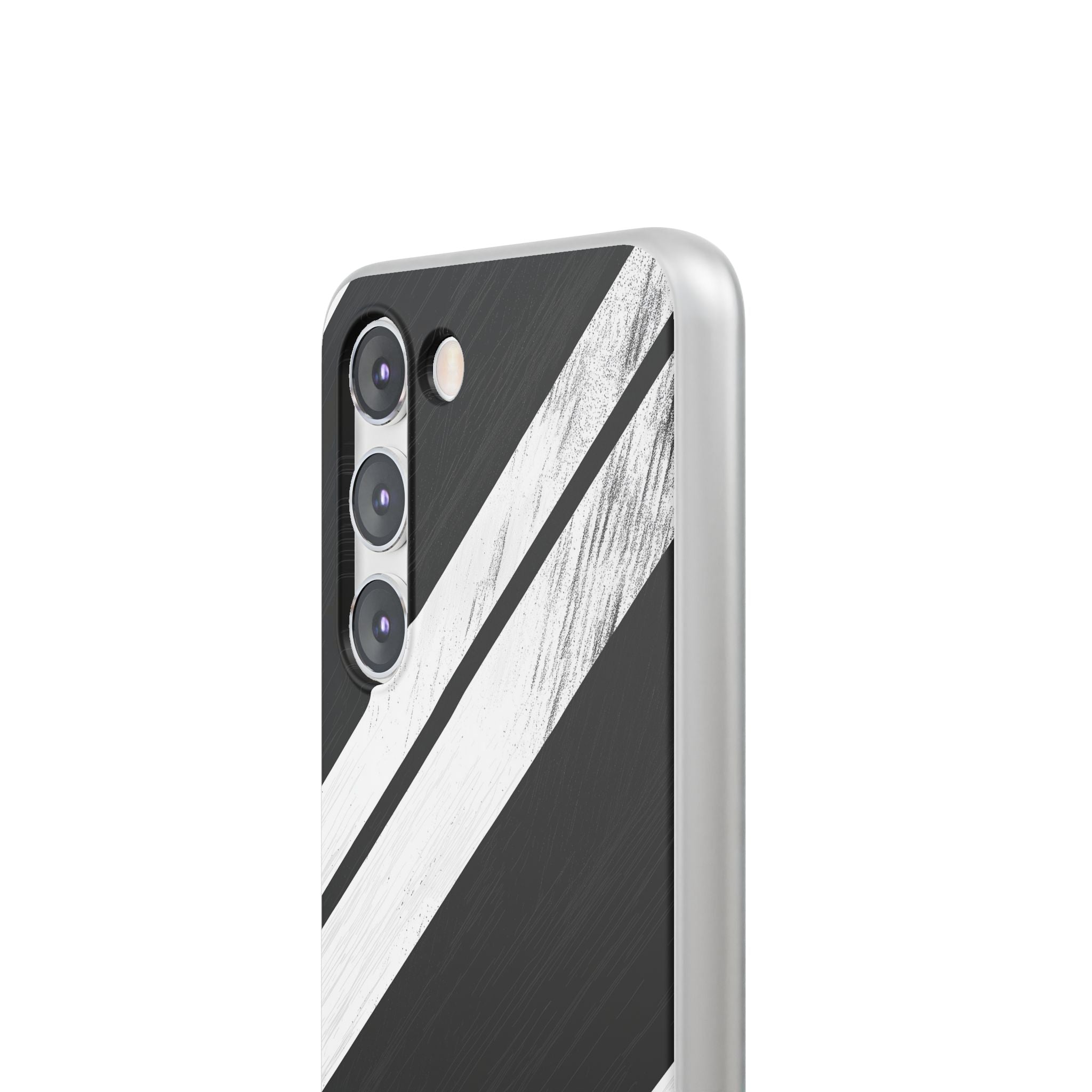 Distressed Streifen Bewegung Samsung S23 Case - Soft