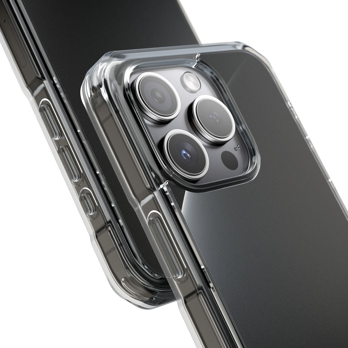 Black Impact MagSafe Phone Case for iPhone - Obsidian Lunar Arch