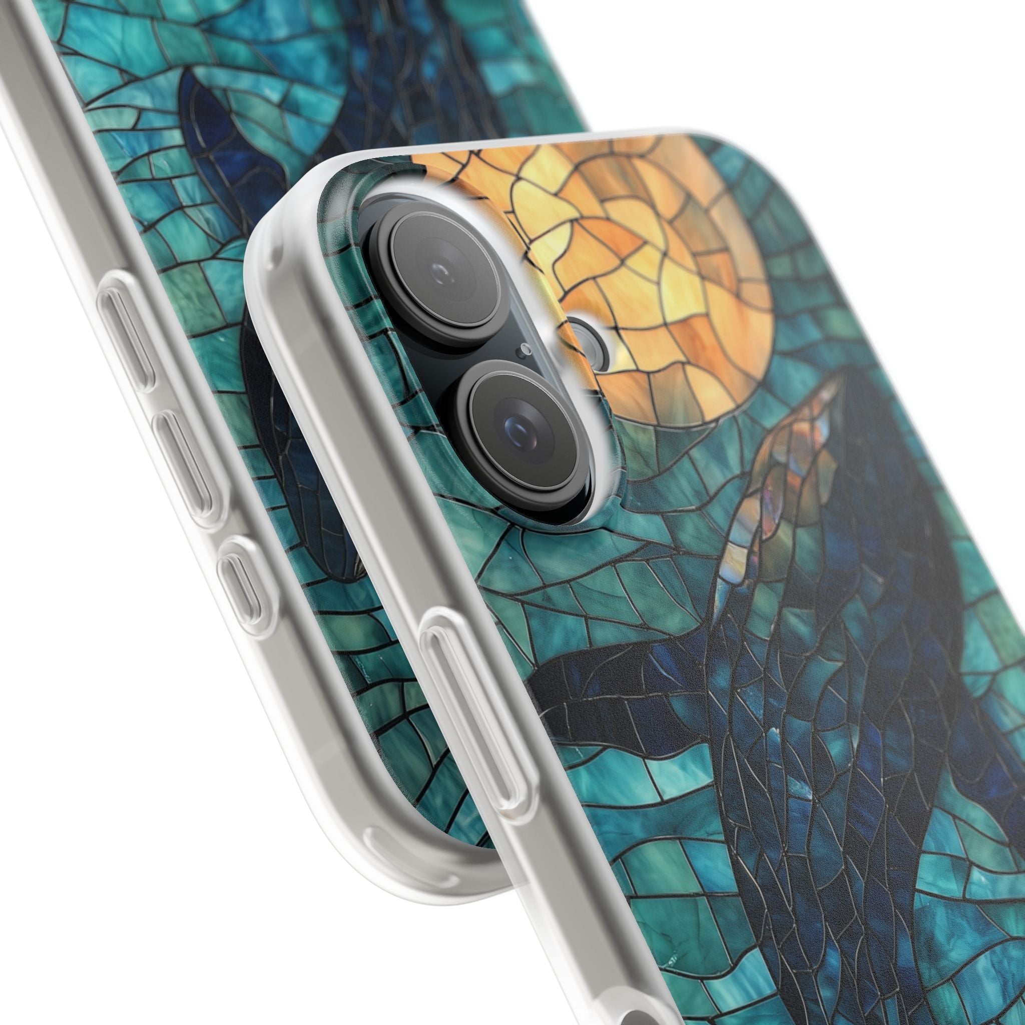 Celestial Whale iPhone 16 Case - Soft