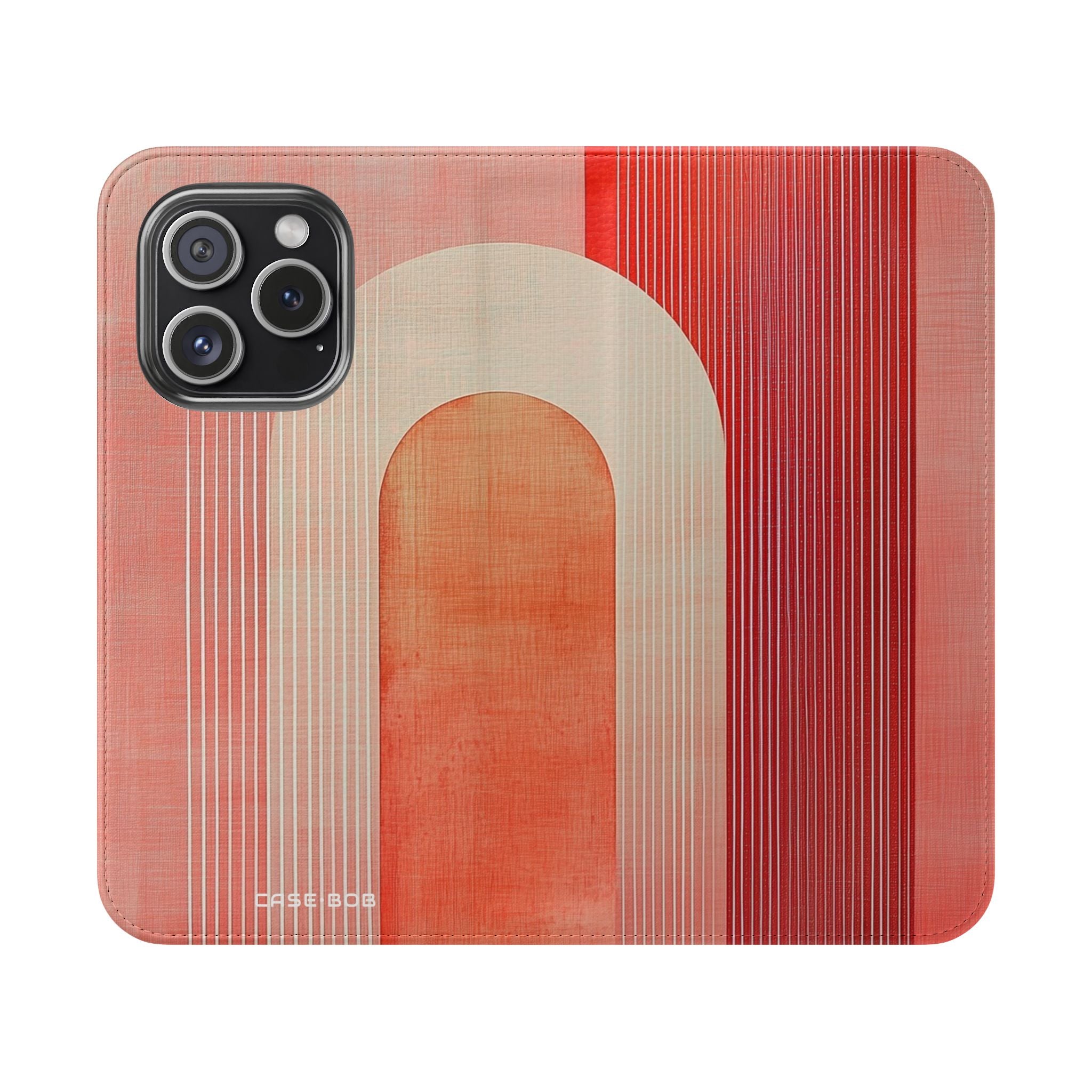 Crimson Archways - iPhone 15 Pro Case - Wallet