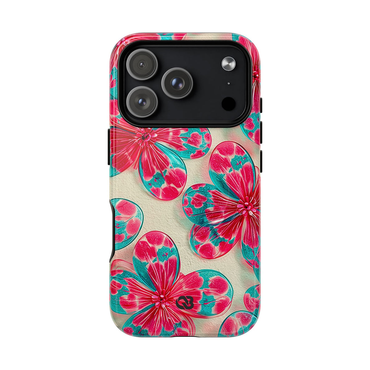 Lucite Jelly Bloom · Tough 2.0 Magnetic Phone Case for iPhone · Pink