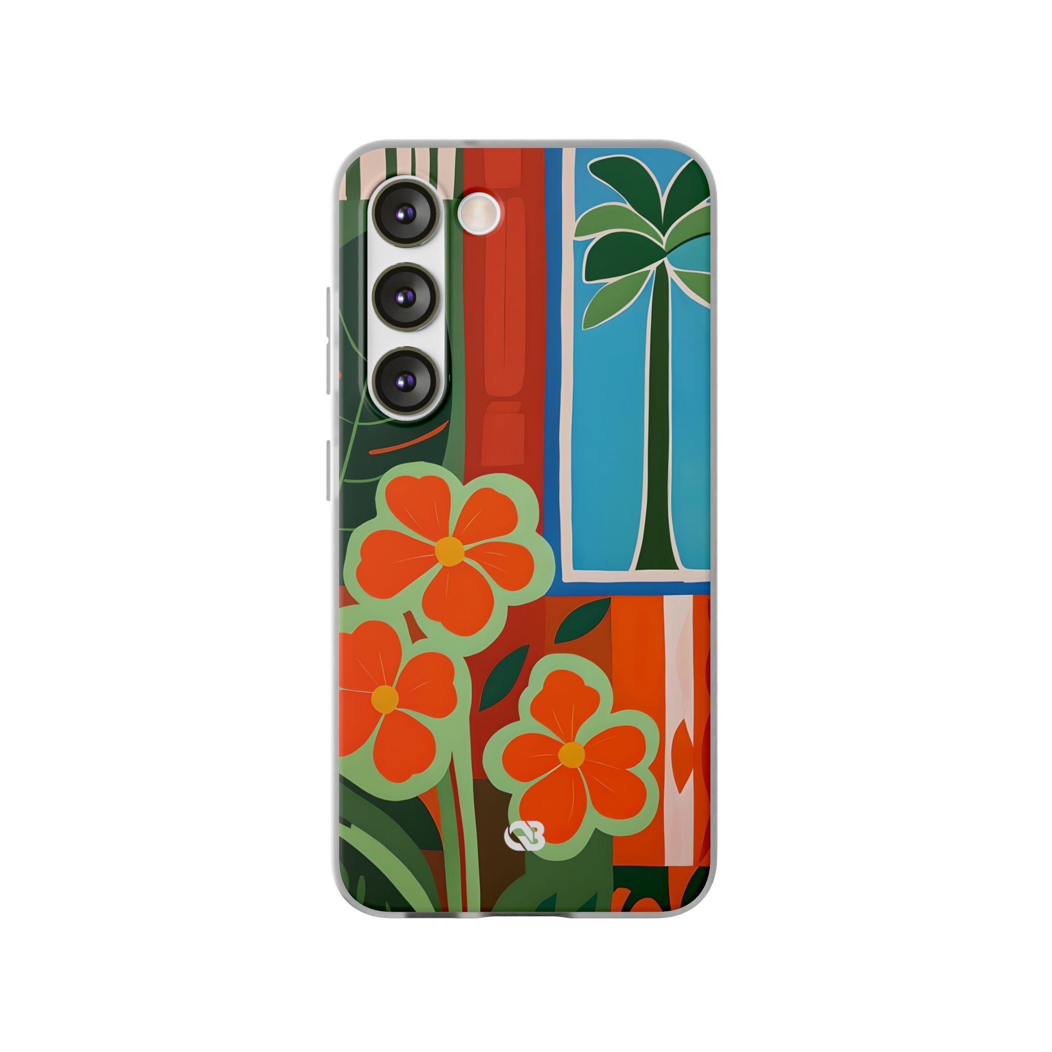Vivid Jungle Collage · Soft Phone Case for Samsung