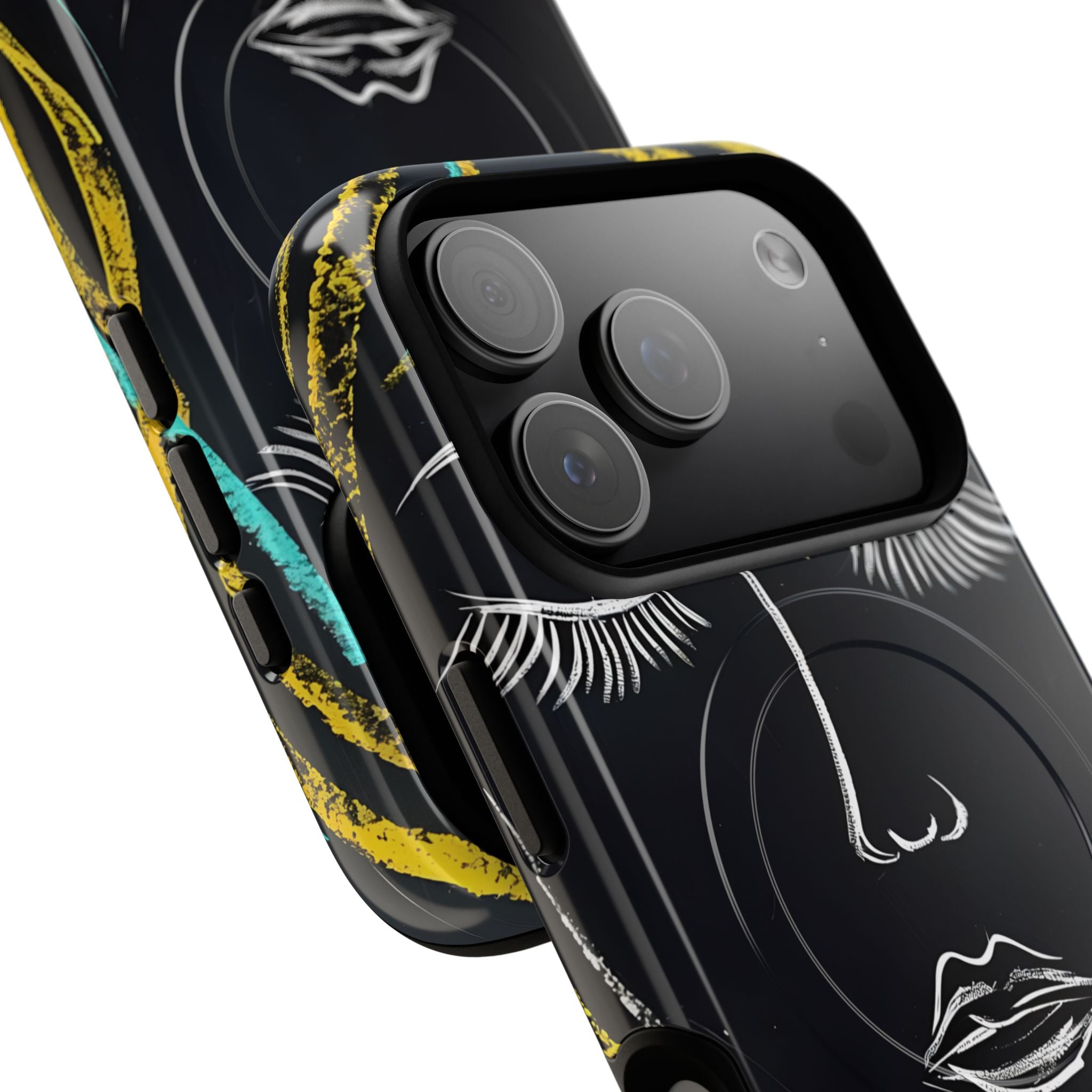 Obsidian Chalk Portrait · Tough+ Magsafe