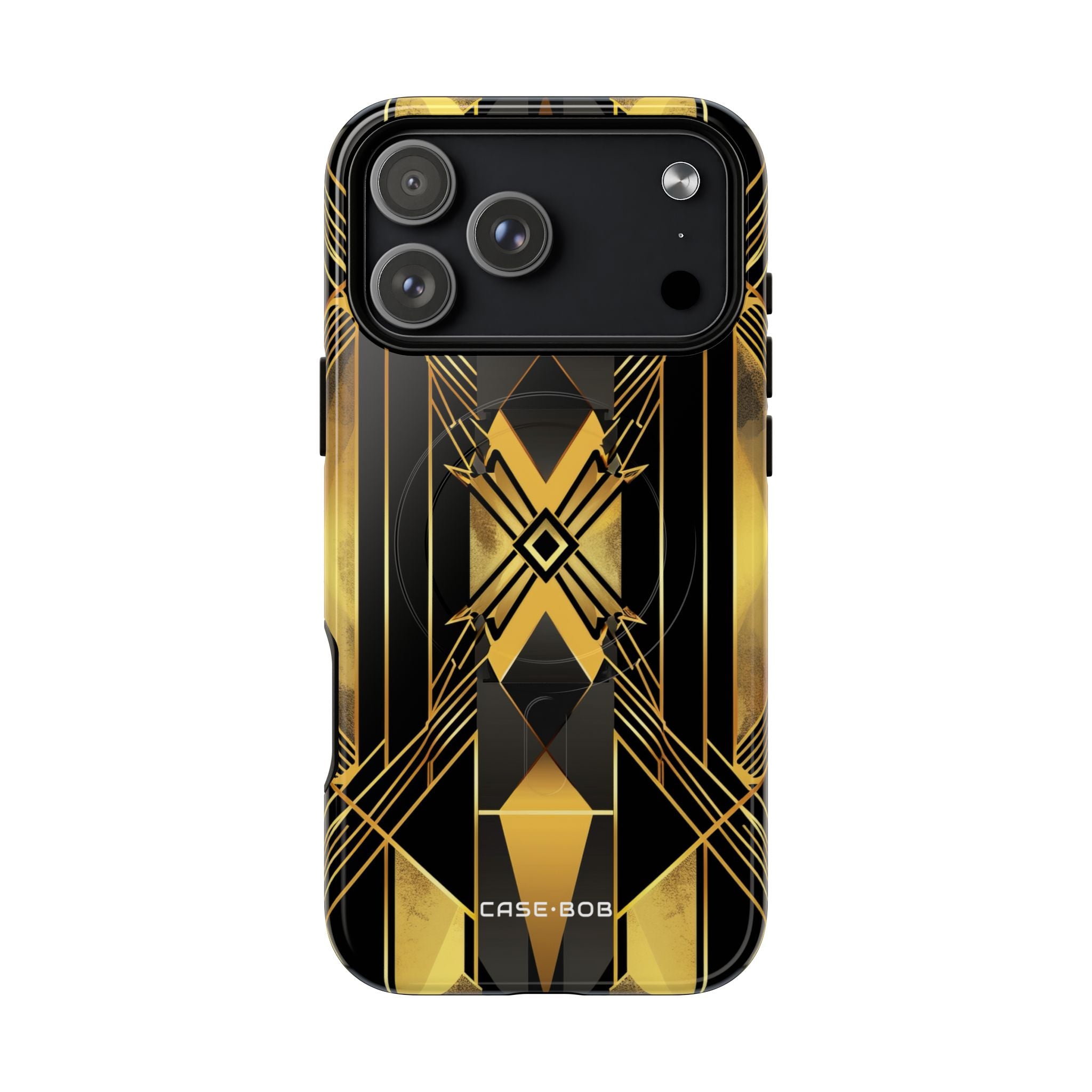 Golden Diamond Radiance iPhone 17 Pro Max Case - Tough+ - CASE•BOB