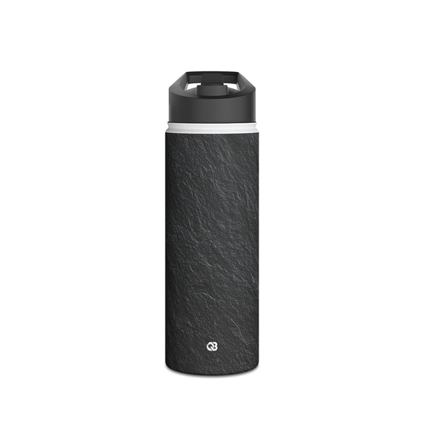 Obsidian Slate · Insulated Water Bottle · Black