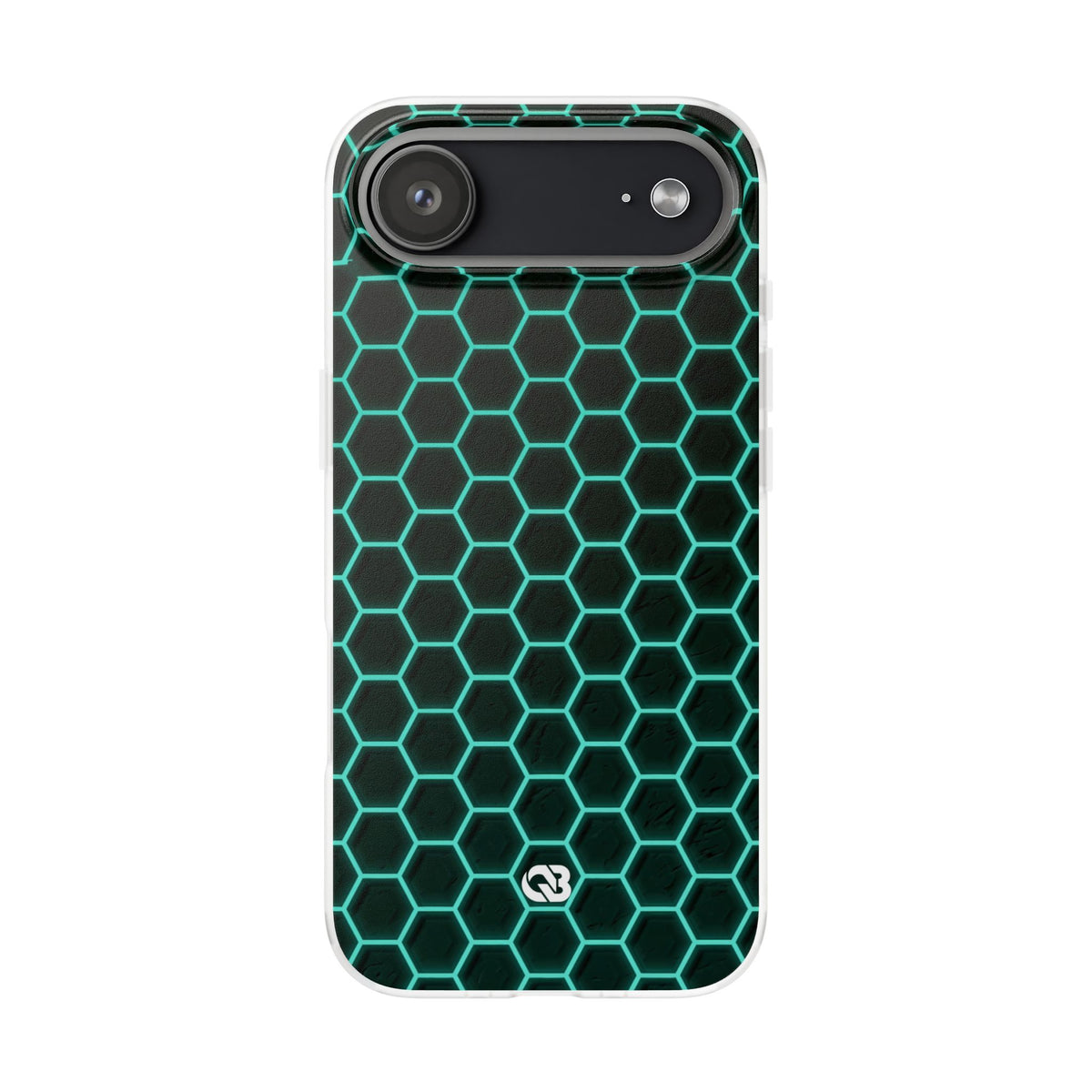 Neon Hex Spectrum · Lite Phone Case for iPhone · Teal
