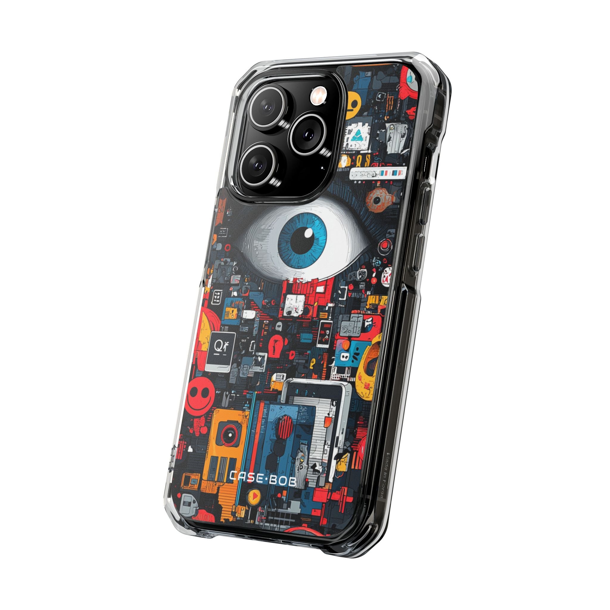Digital Eye Blue iPhone 14 Pro Case - Impact