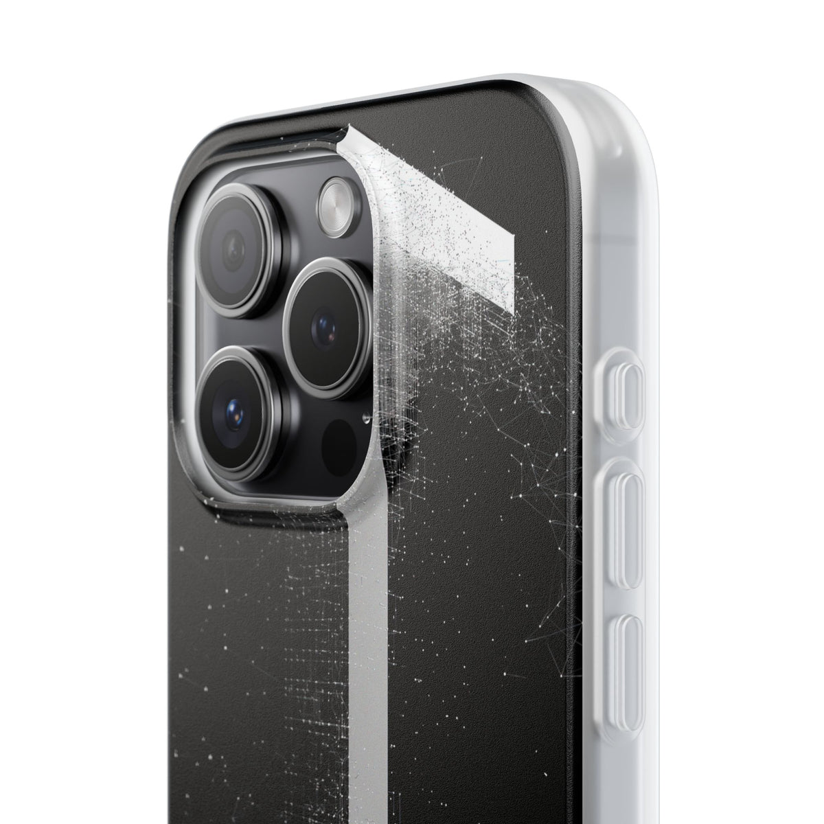 Black Lite Phone Case for iPhone - Vector Core Monolith