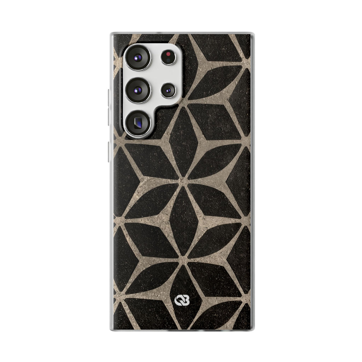 Concrete Mosaic Star · Lite Phone Case for Samsung · Black