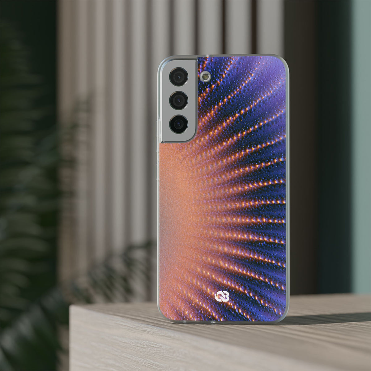 Luminous Aura Burst · Lite Phone Case for Samsung · Blue