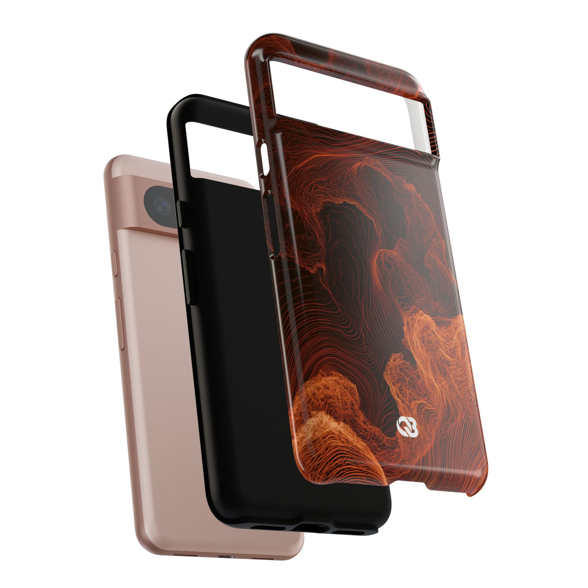 Amber Filament · Tough Phone Case for Pixel · Orange