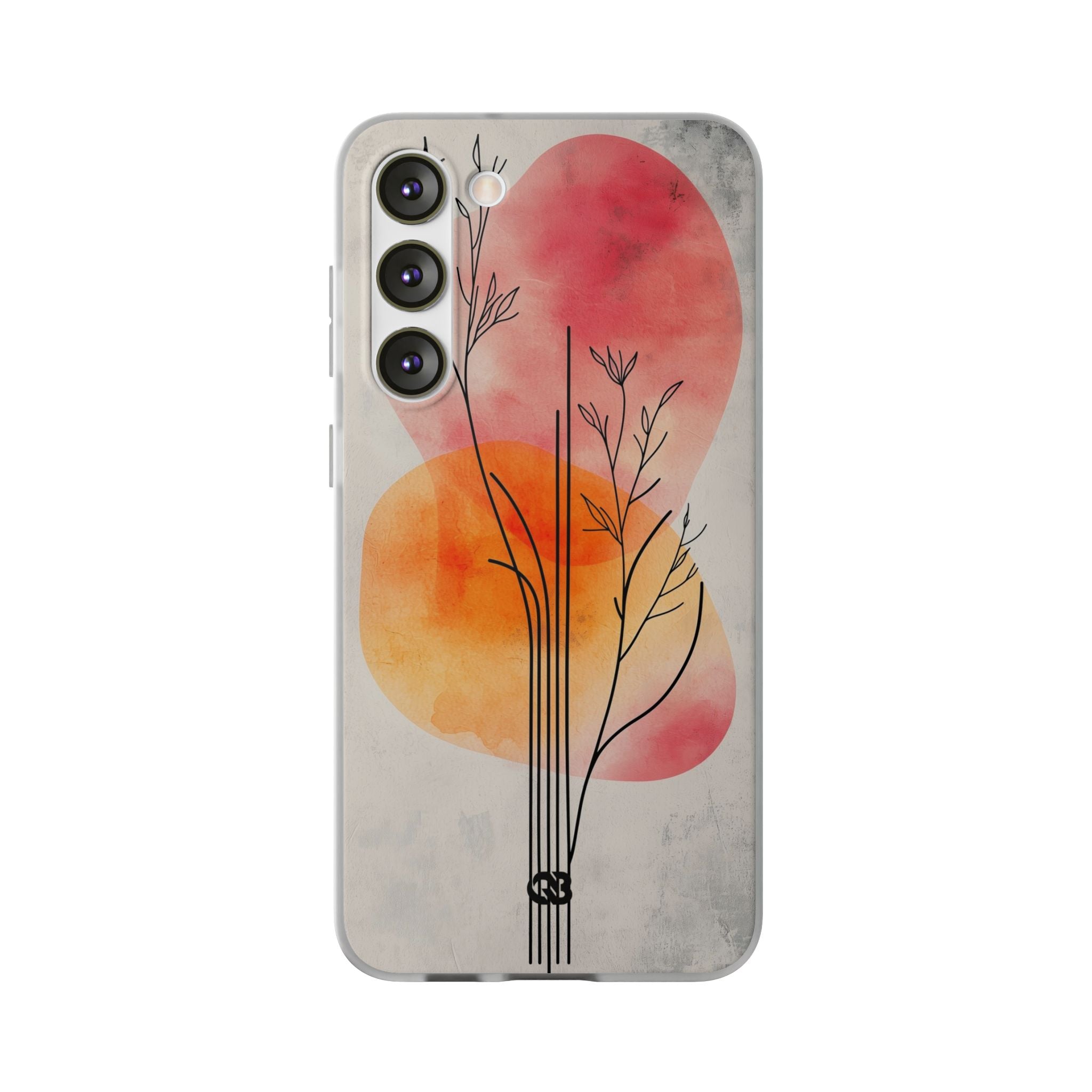 Crimson Bloom Lineage · Soft Phone Case for Samsung