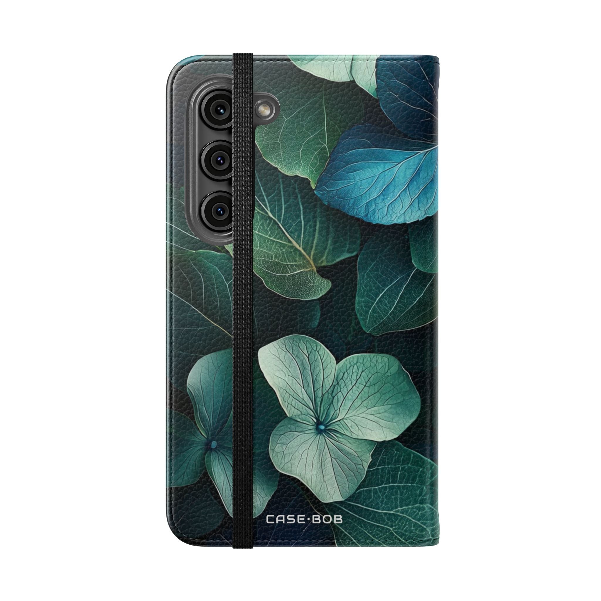 Teal Bloom - Samsung S23 Case - Lompakko