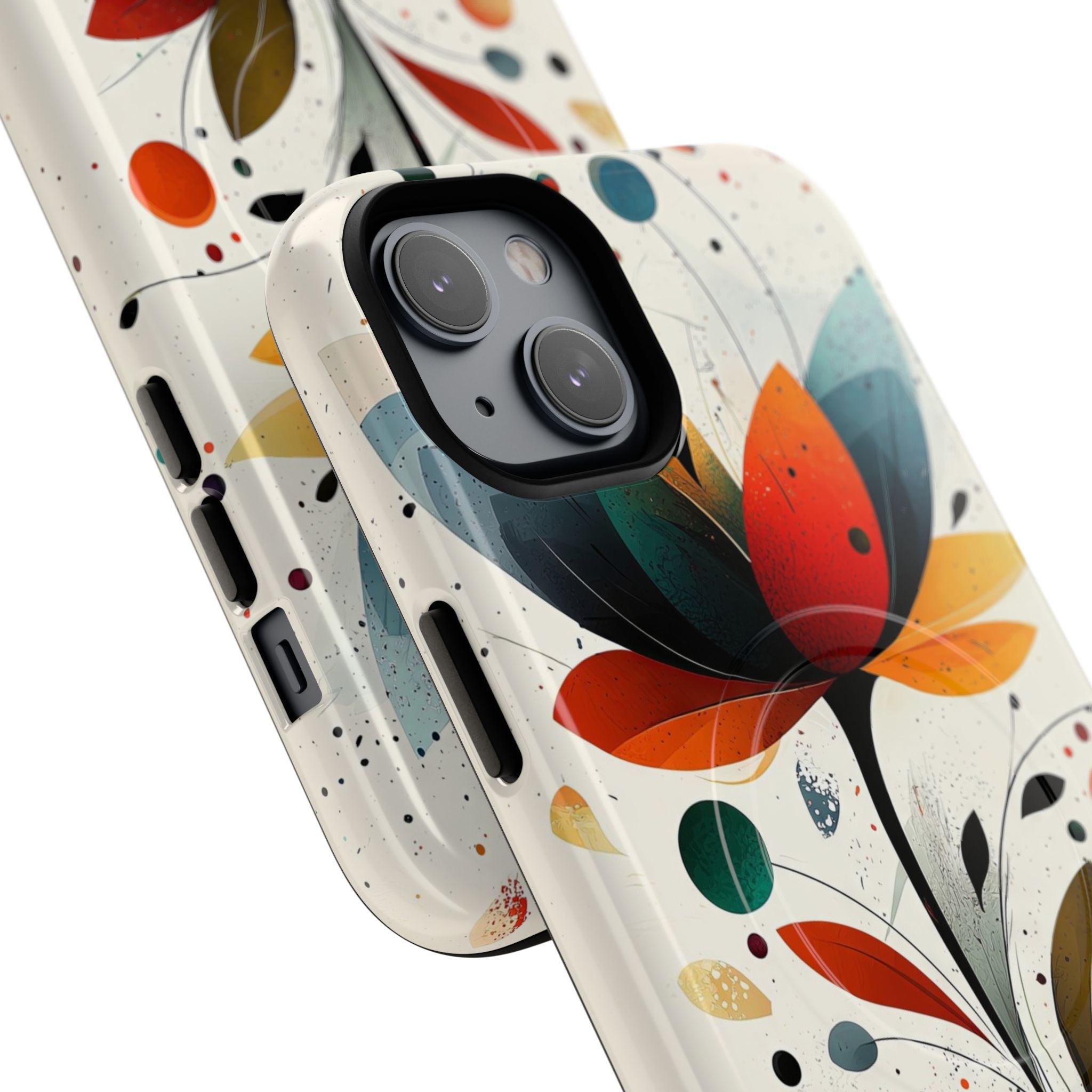 Burnt Petal Abstract · Tough+ Magsafe