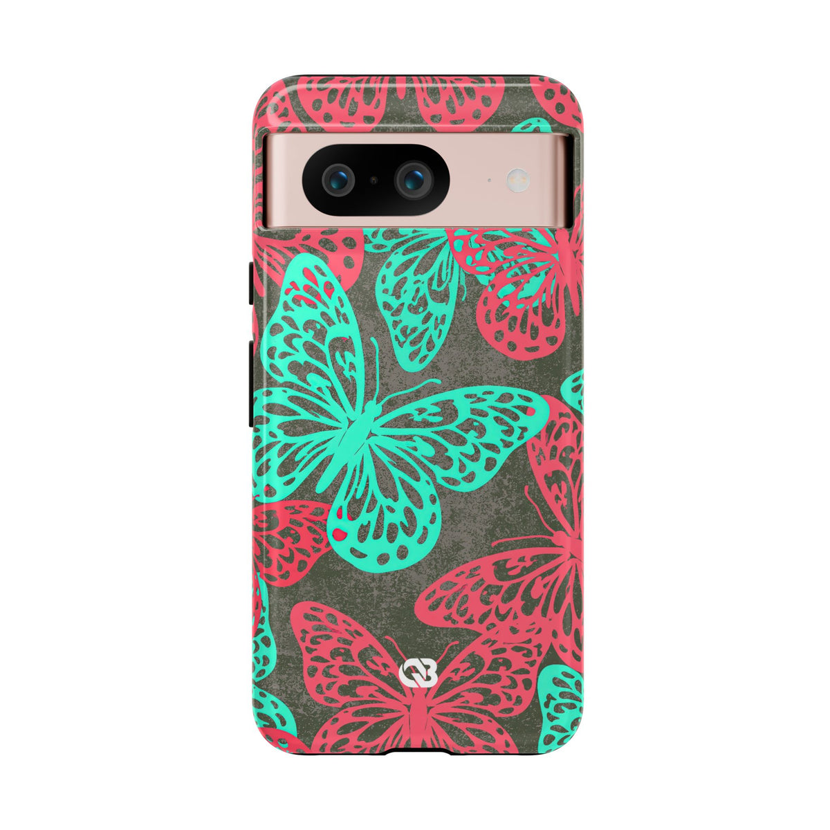Electric Papillon · Tough Phone Case for Pixel · Pink