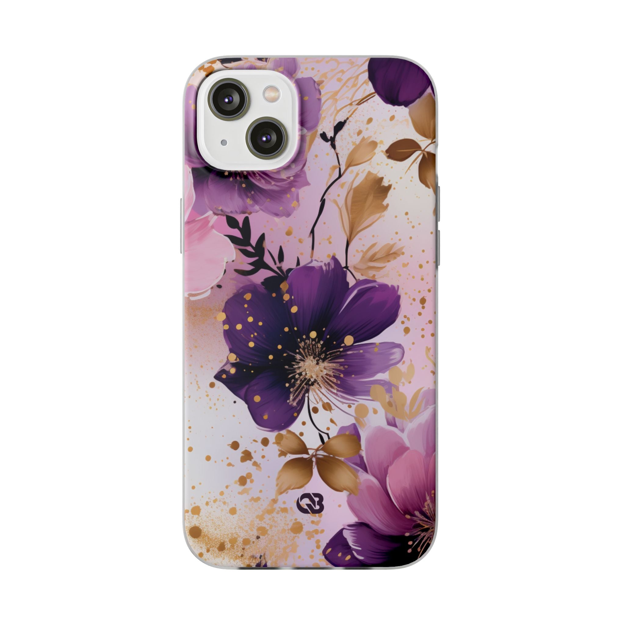 Gilded Violet Bloom · Soft Handyhülle für iPhone