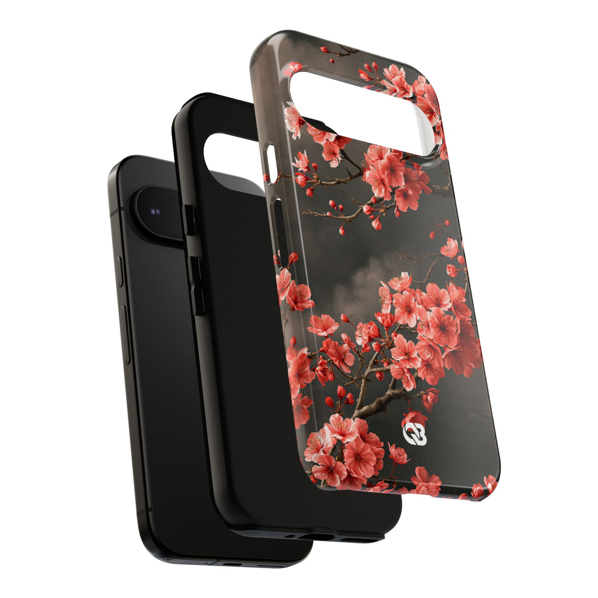 Dark Sakura Nocturne · Tough Phone Case for Pixel · Black