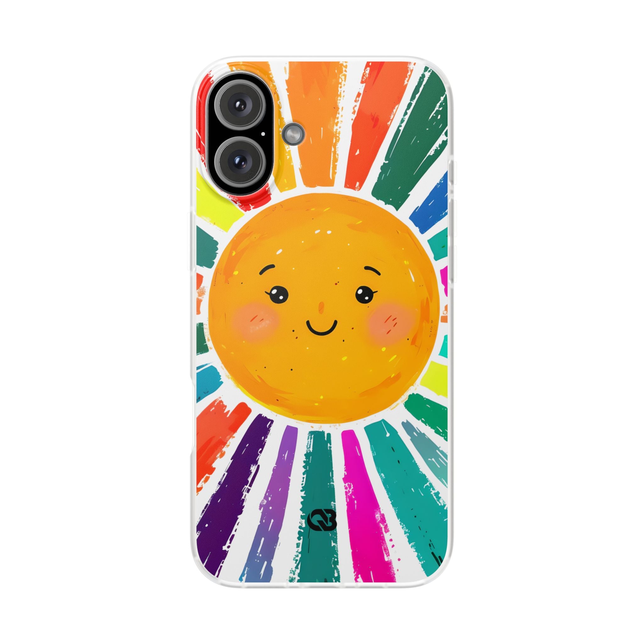 Vibrant Solar Smile · Soft Phone Case for iPhone