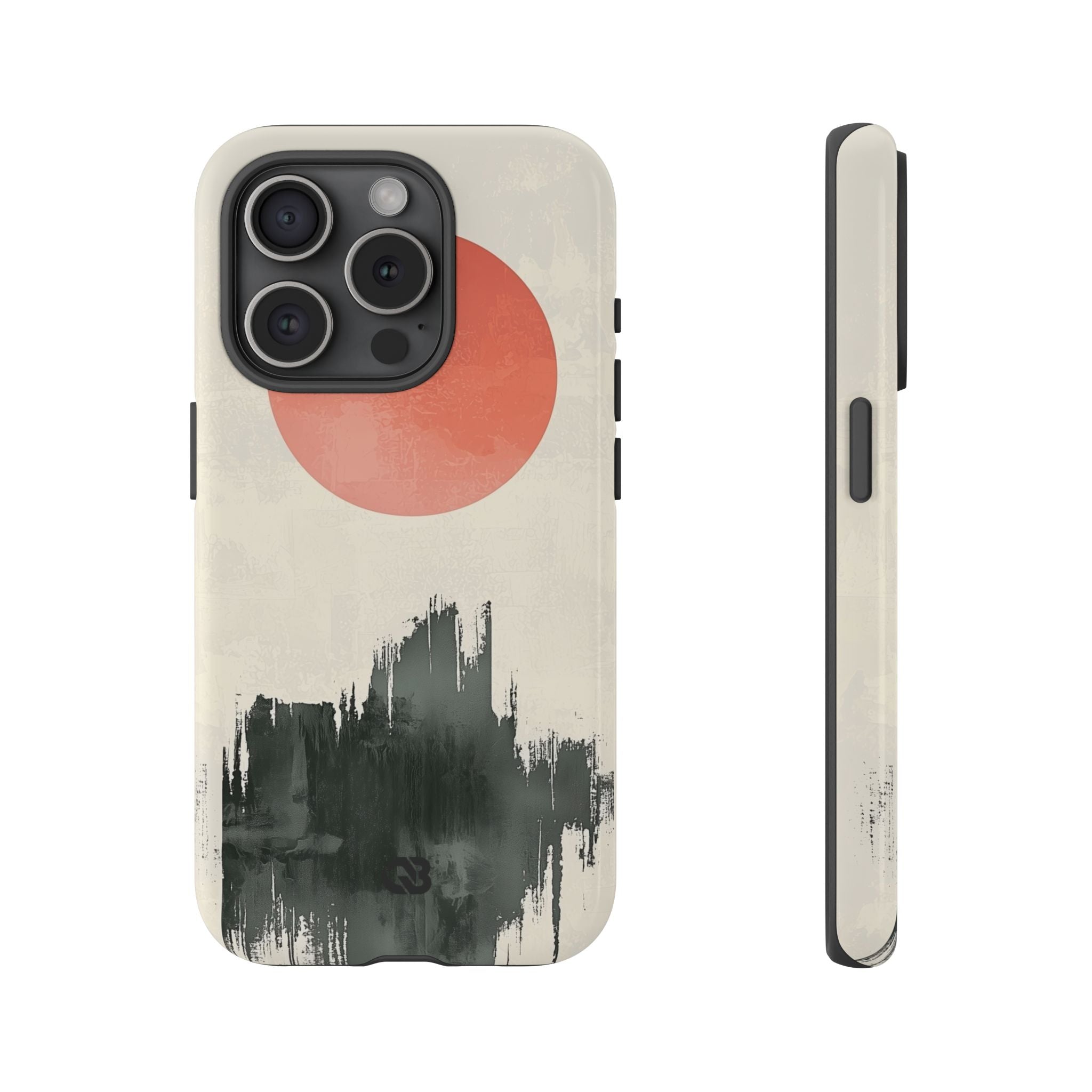 Crimson Sun Strokes · Coque de téléphone Tough pour iPhone