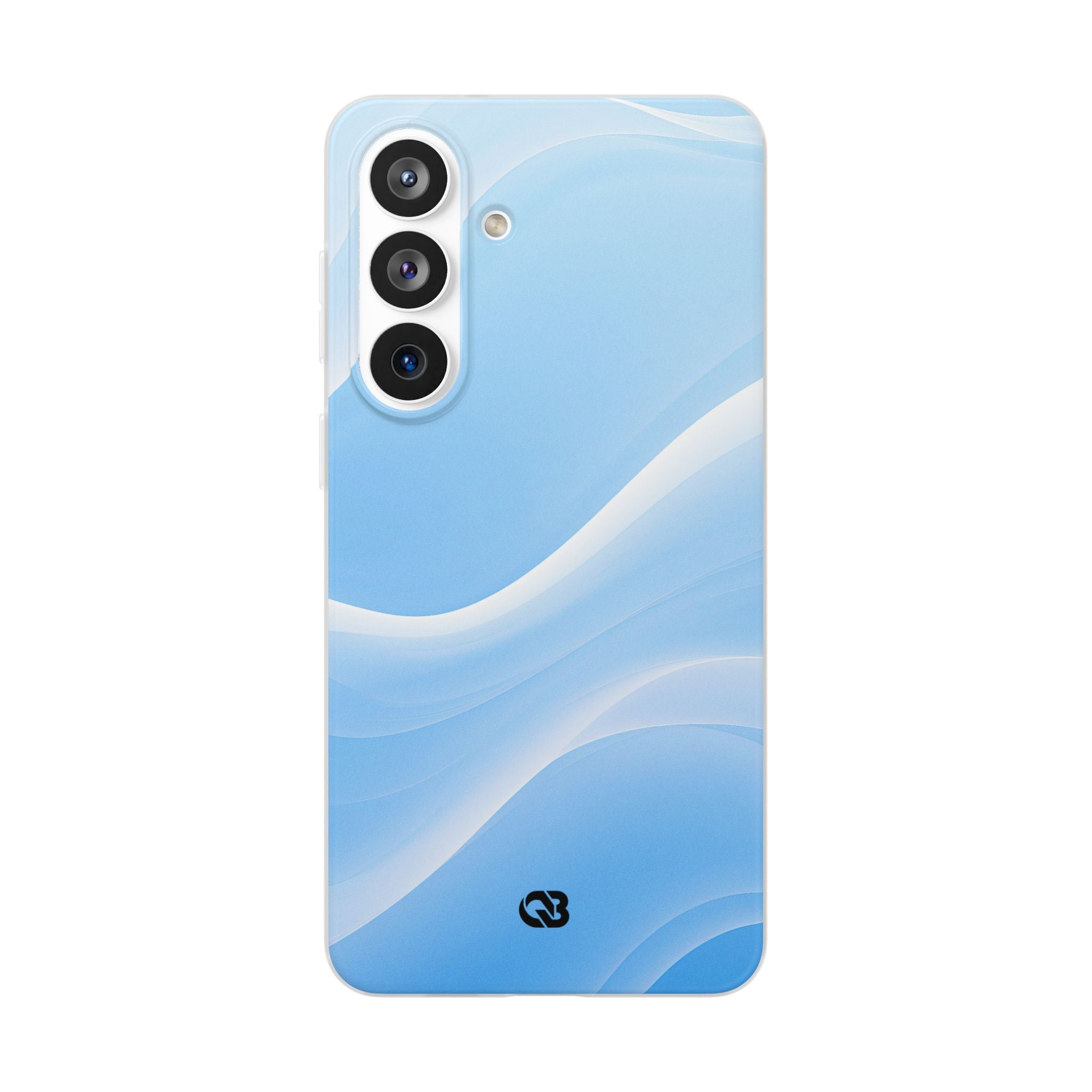 Blue Lite Phone Case for Samsung - Glacial Blue Silk