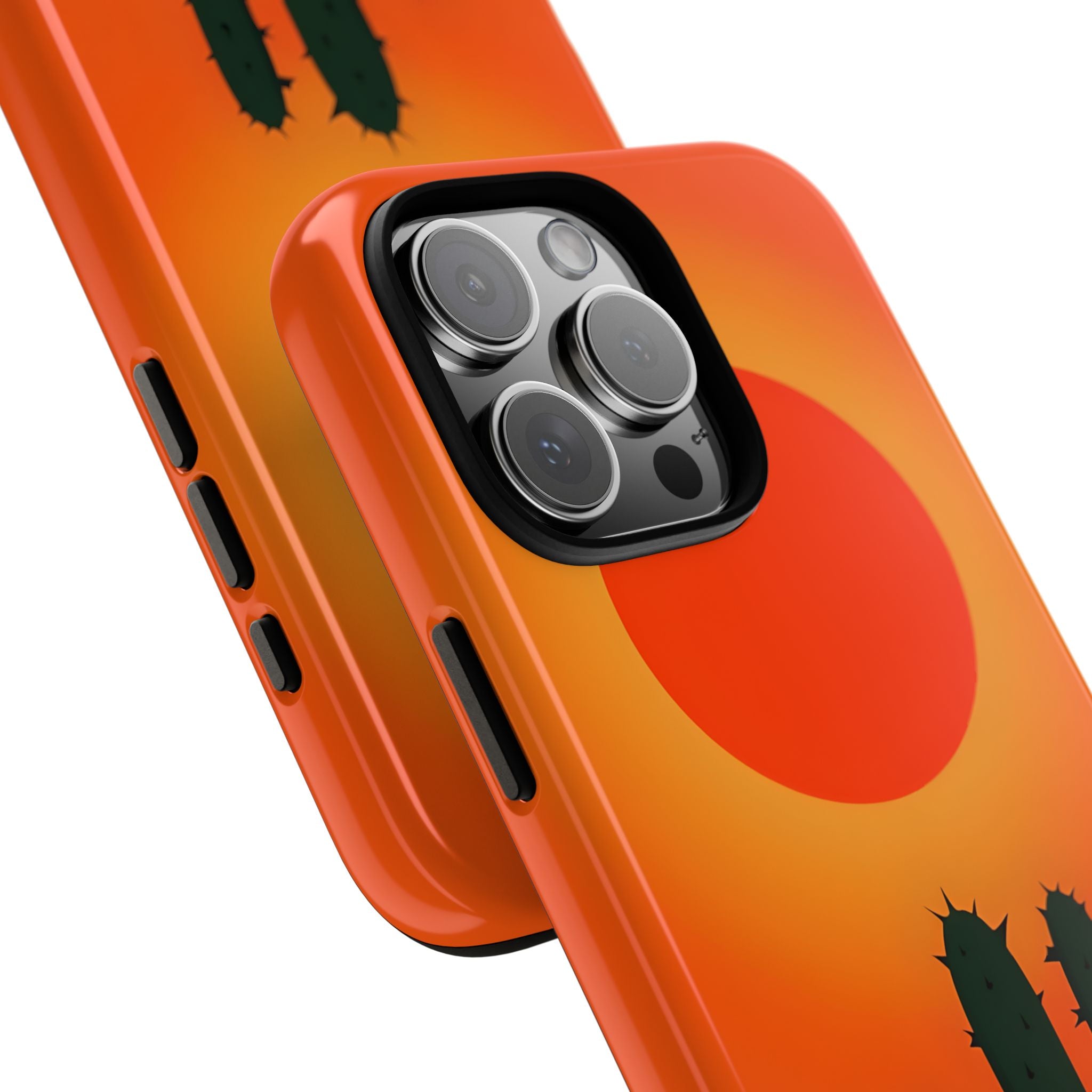 Scorched Saguaro Sunset · Tough Phone Case for iPhone