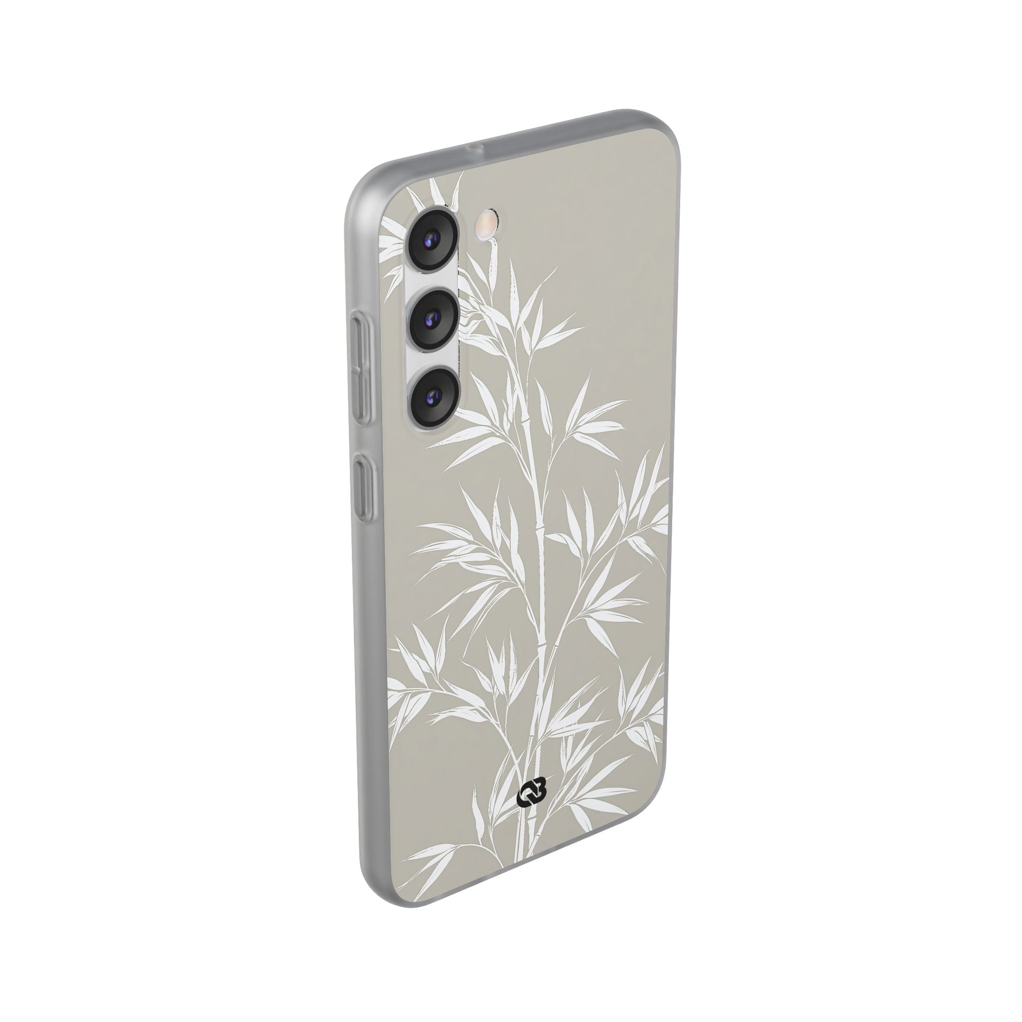 Beige Lite Phone Case for Samsung - Sandstone Bamboo Stalks
