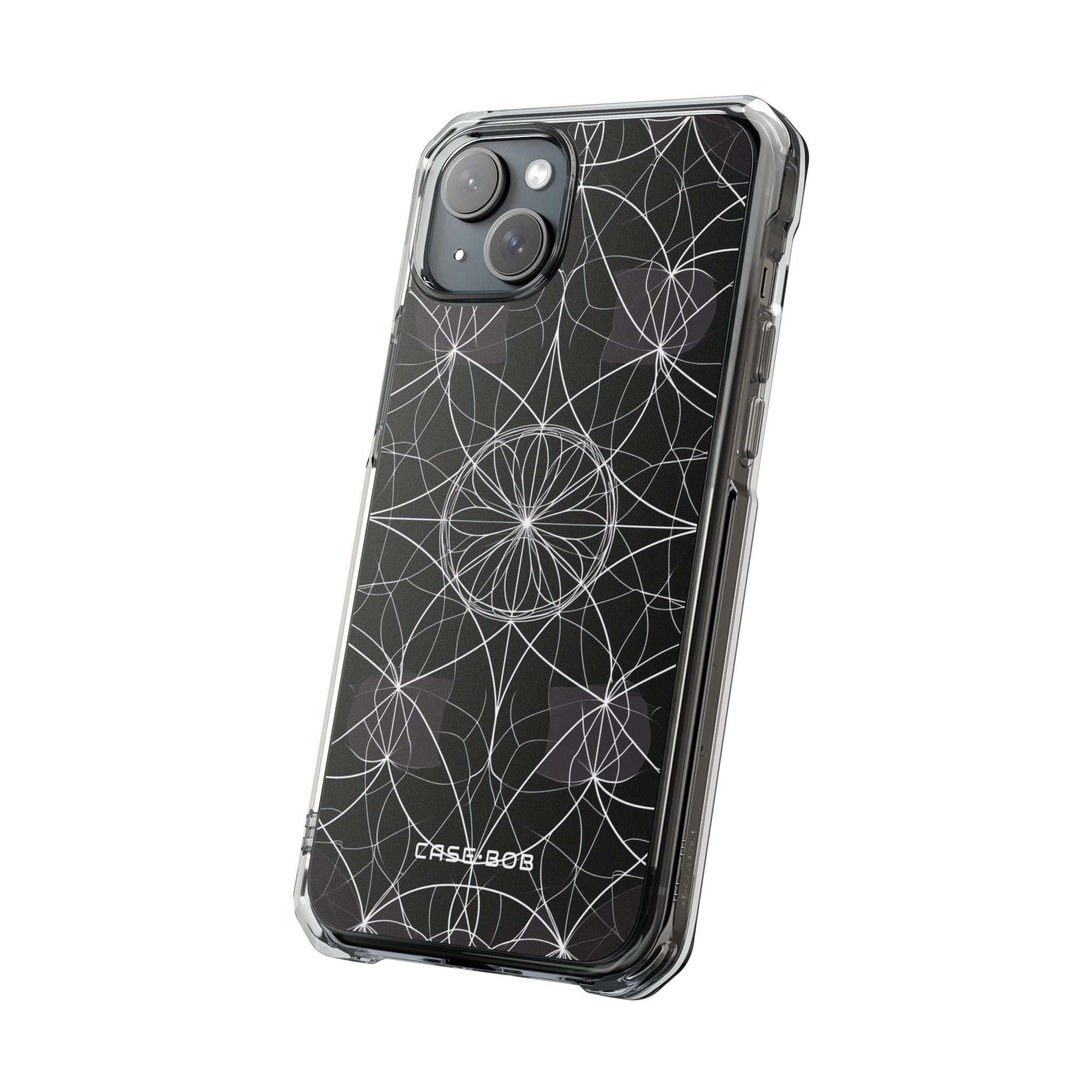 Radiant Petal Orbit iPhone 15 Plus Case - Impact