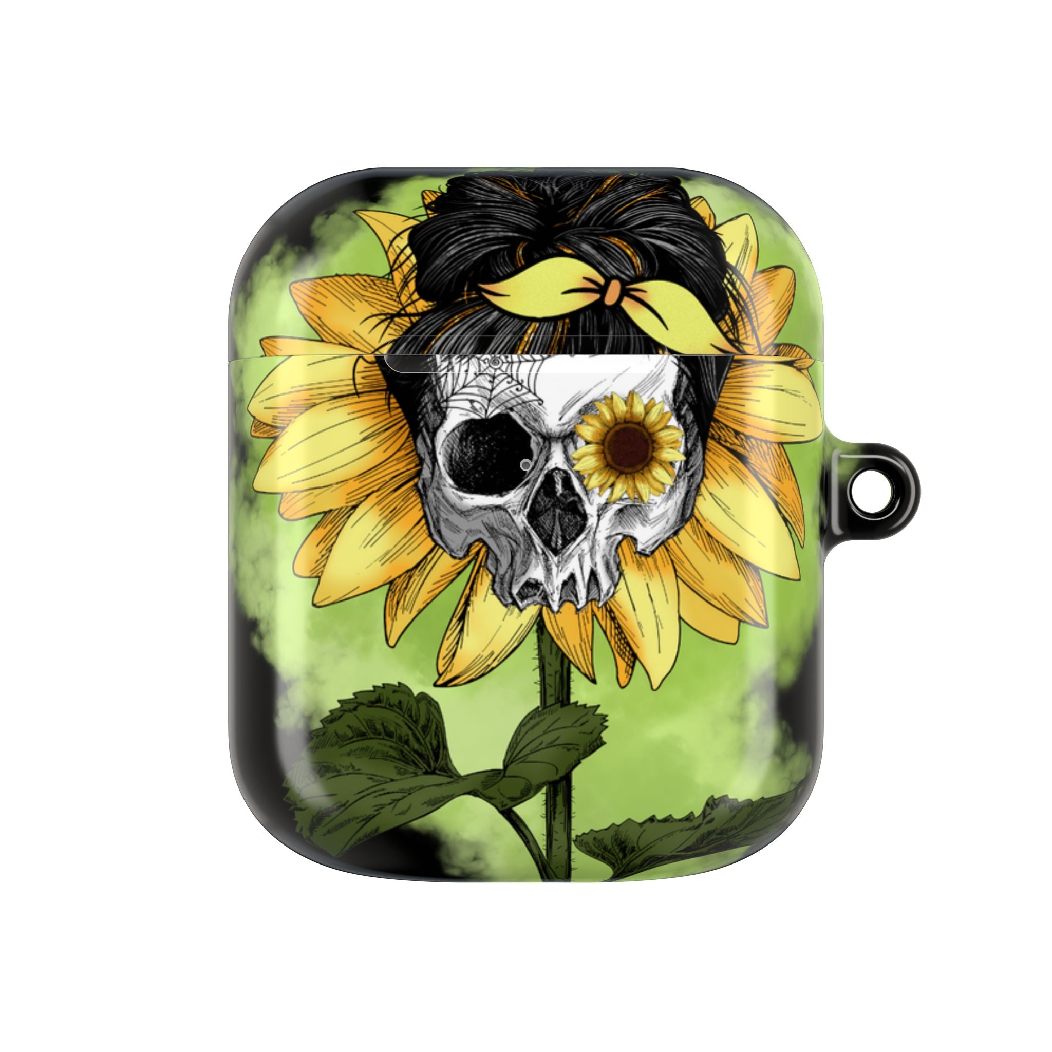 Skull Sunflower - AirPods Case