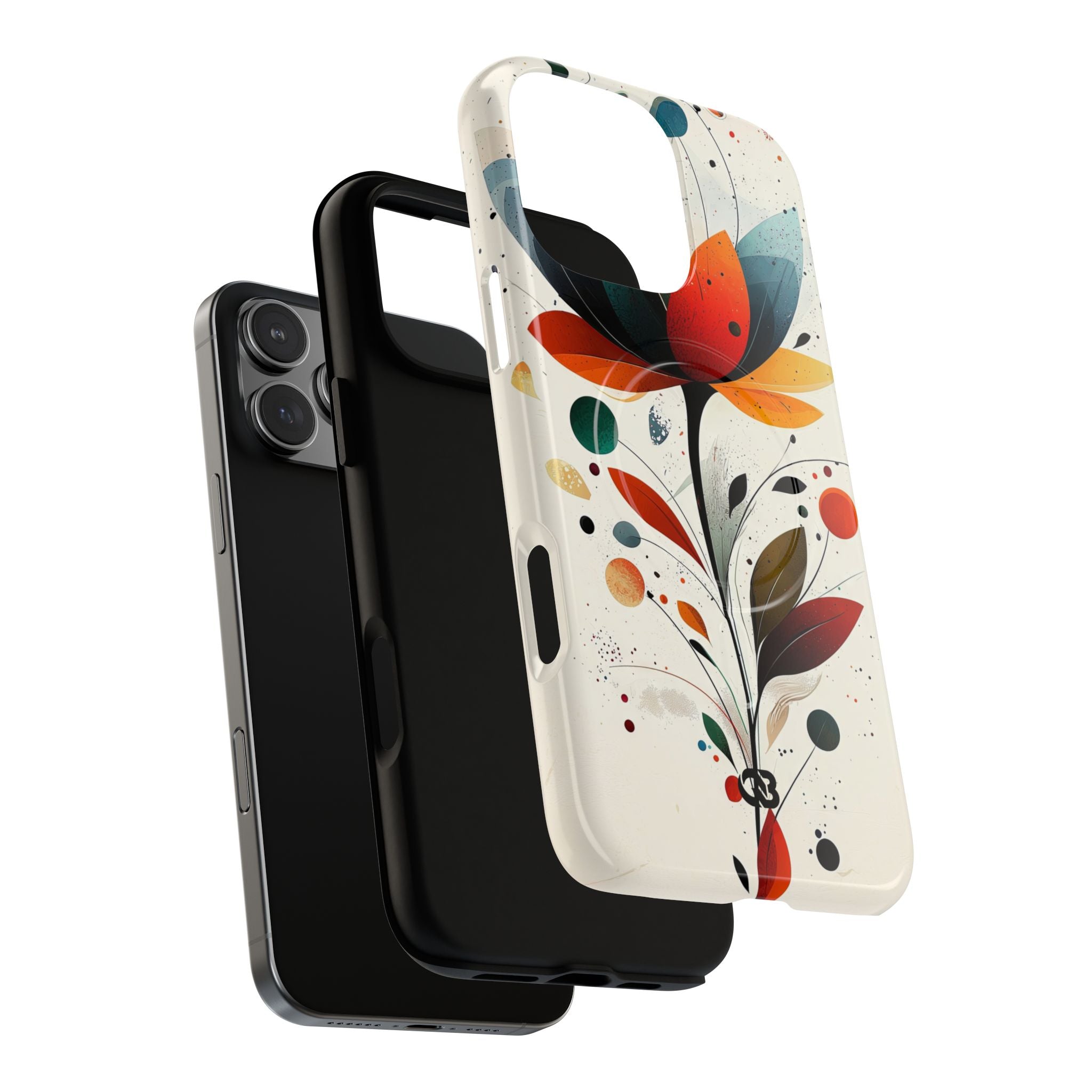 Burnt Petal Abstract · Tough+ Magsafe