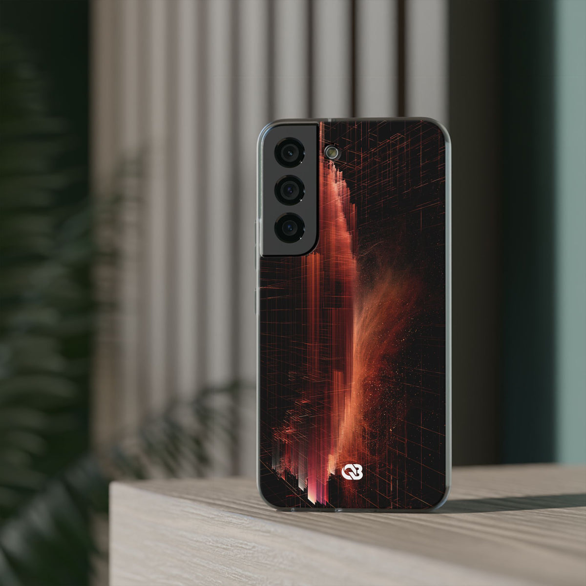 Luminous Monolith · Lite Phone Case for Samsung · Black