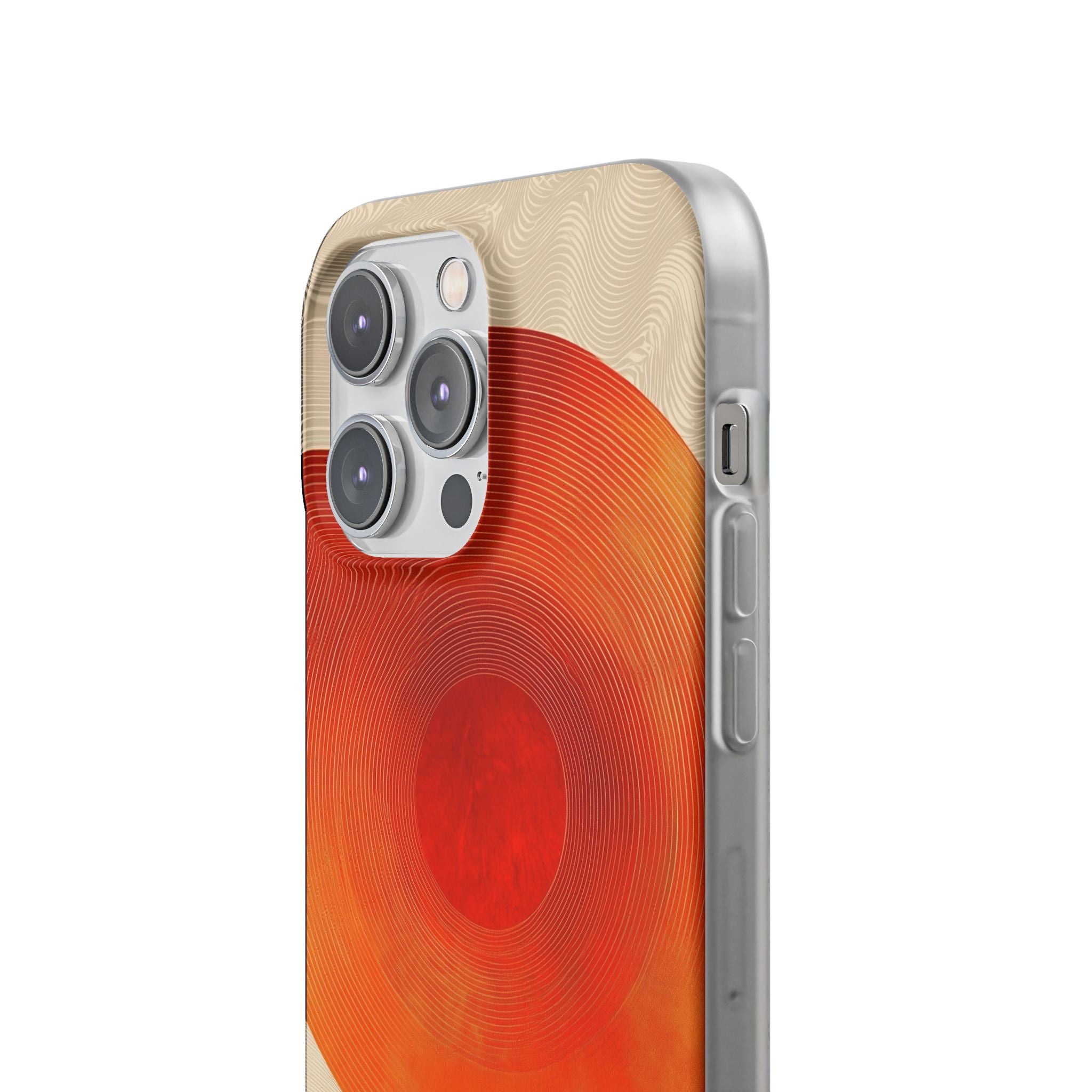 Sunburst Swirl iPhone 14 Pro Max Case - Soft