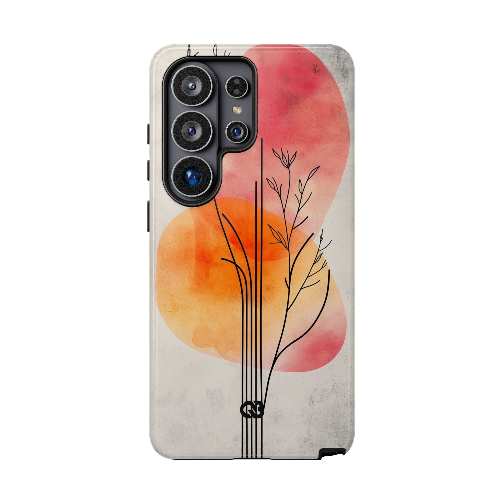 Crimson Bloom Lineage · Tough Phone Case for Samsung