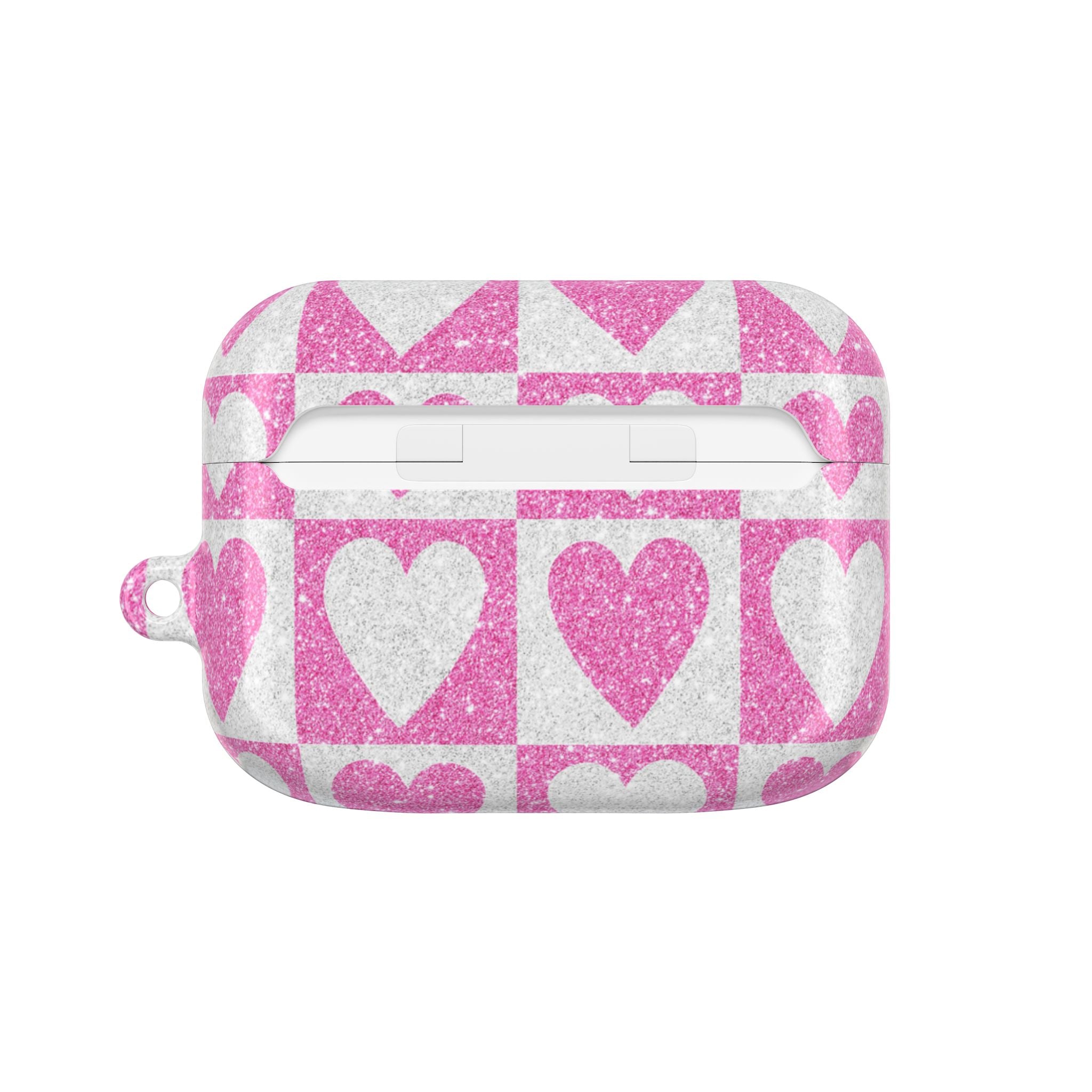 Kimalteleva Heartgrid - AirPods Case
