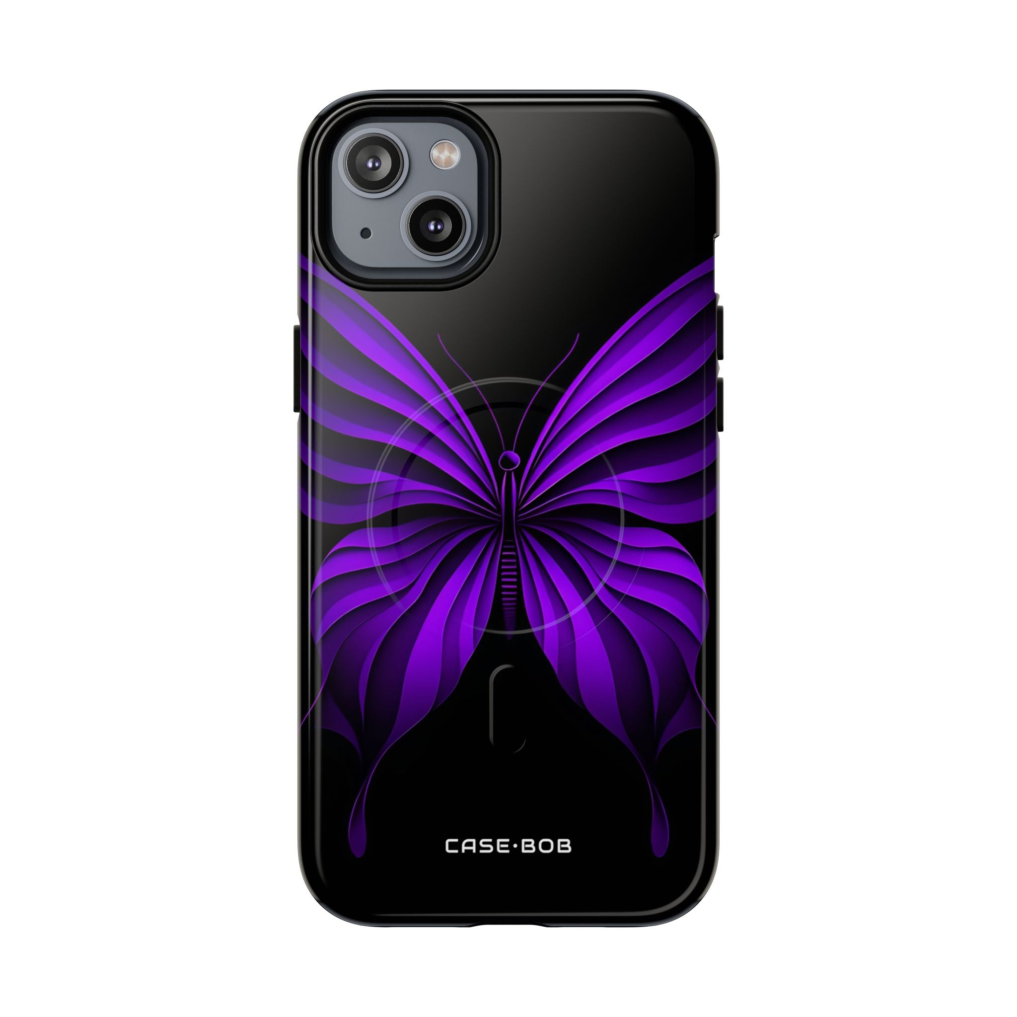 Violet Monarch iPhone 14 Plus Case - Tough+