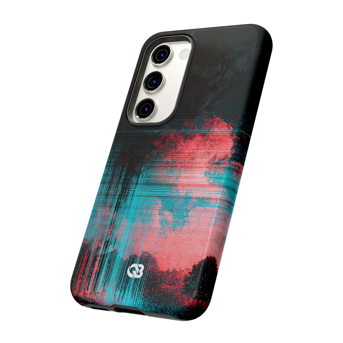 Digital Signal Drift · Tough Phone Case for Samsung · Black