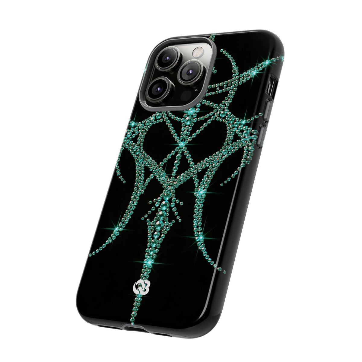 Teal Cyber Sigil · Tough Phone Case for iPhone · Teal