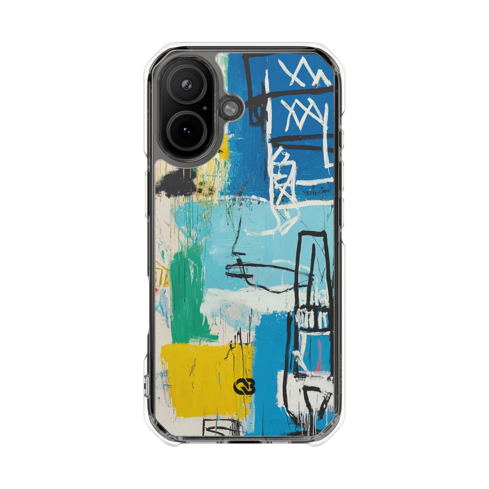Azure Urban Scribble · Impact Custodia per iPhone · Magsafe